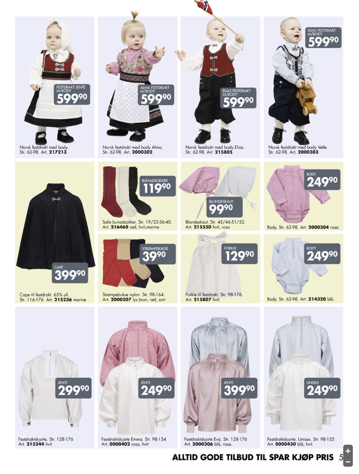 Se Sparkjøp kundeavis for uge 18 på Tilbudsuken.no. Se gode tilbud på mange varer. Les kundeavisen her! Side 5