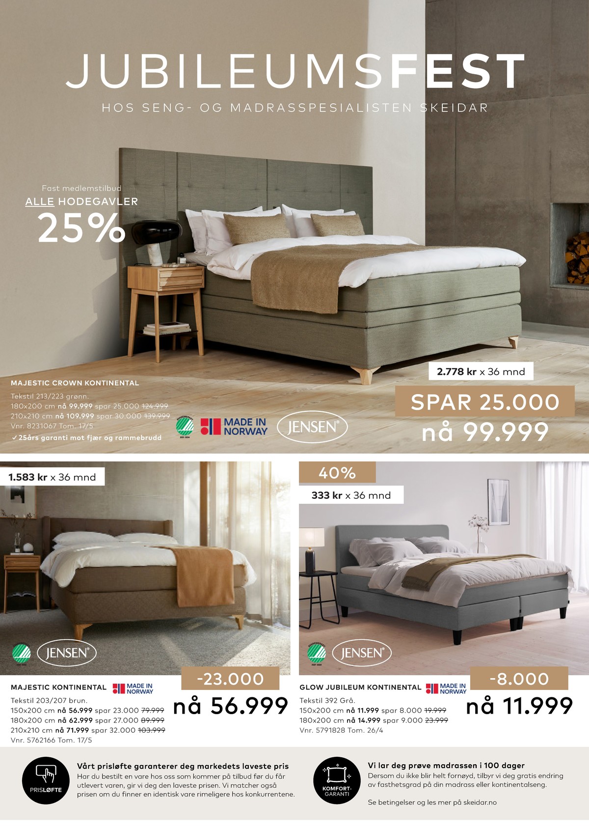 Se Skeidar kundeavis for uge 18 på Tilbudsuken.no. Se gode tilbud på mange varer. Les kundeavisen her! Side 14