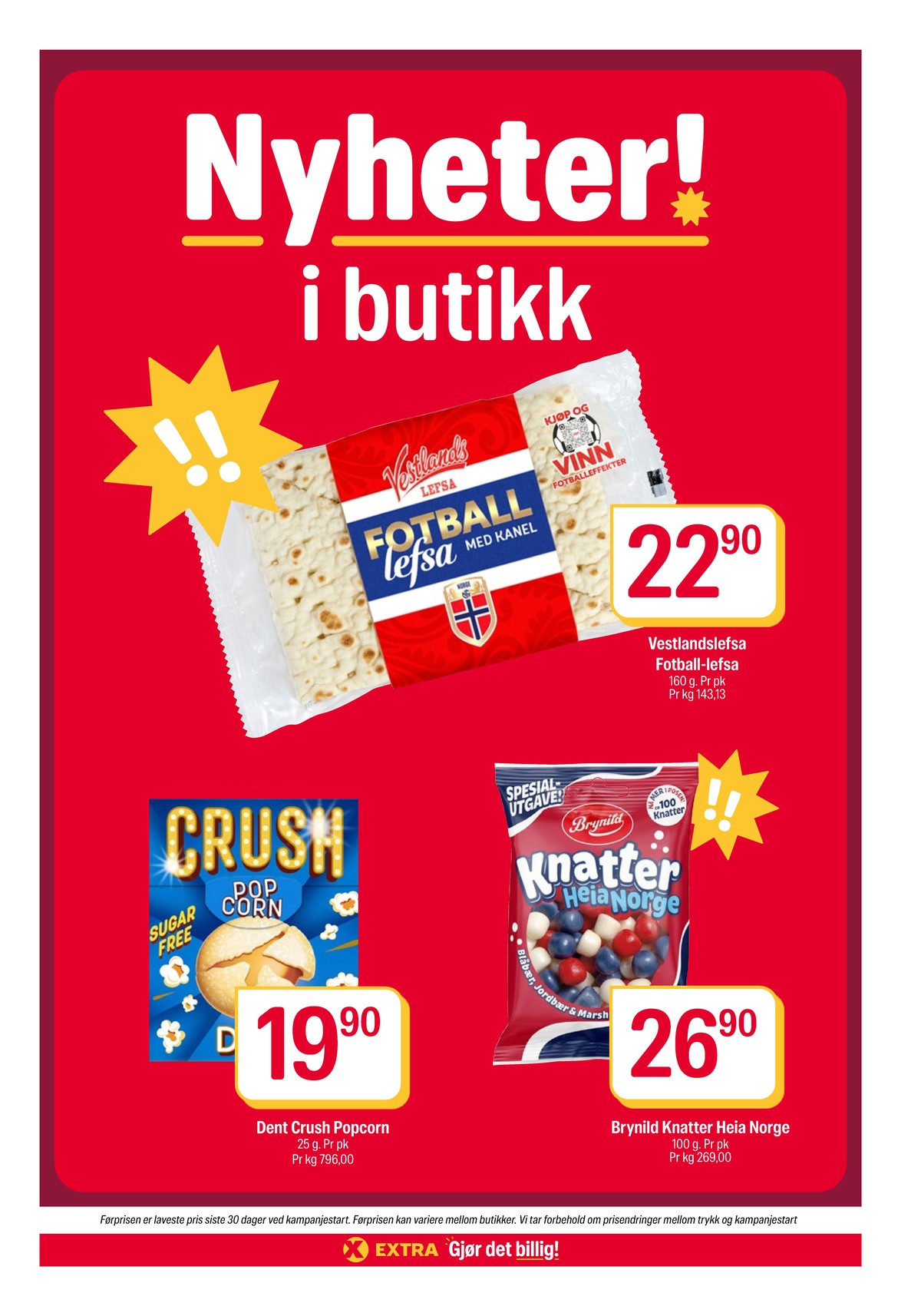 Se Coop Extra kundeavis for uge 18 på Tilbudsuken.no. Se gode tilbud på mange varer. Les kundeavisen her! Side 15