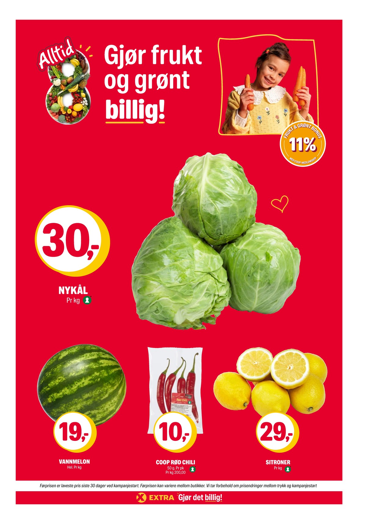 Se Coop Extra kundeavis for uge 18 på Tilbudsuken.no. Se gode tilbud på mange varer. Les kundeavisen her! Side 3