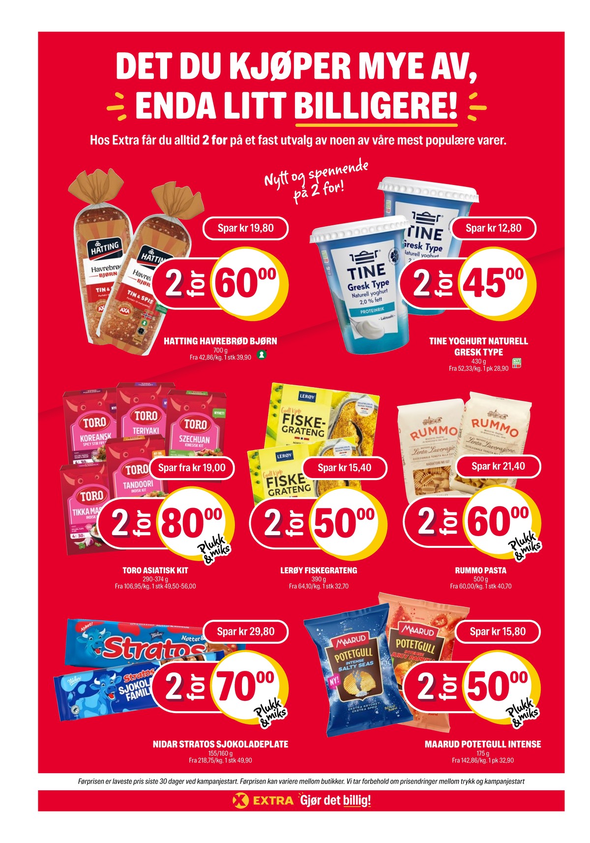 Se Coop Extra kundeavis for uge 18 på Tilbudsuken.no. Se gode tilbud på mange varer. Les kundeavisen her! Side 26