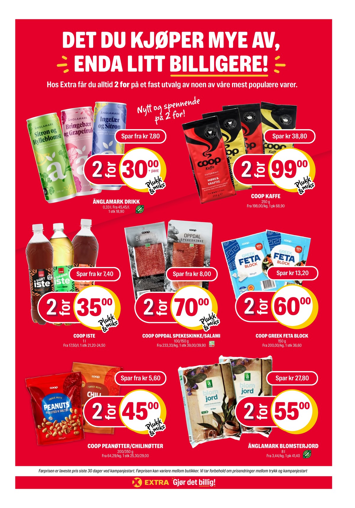 Se Coop Extra kundeavis for uge 18 på Tilbudsuken.no. Se gode tilbud på mange varer. Les kundeavisen her! Side 27