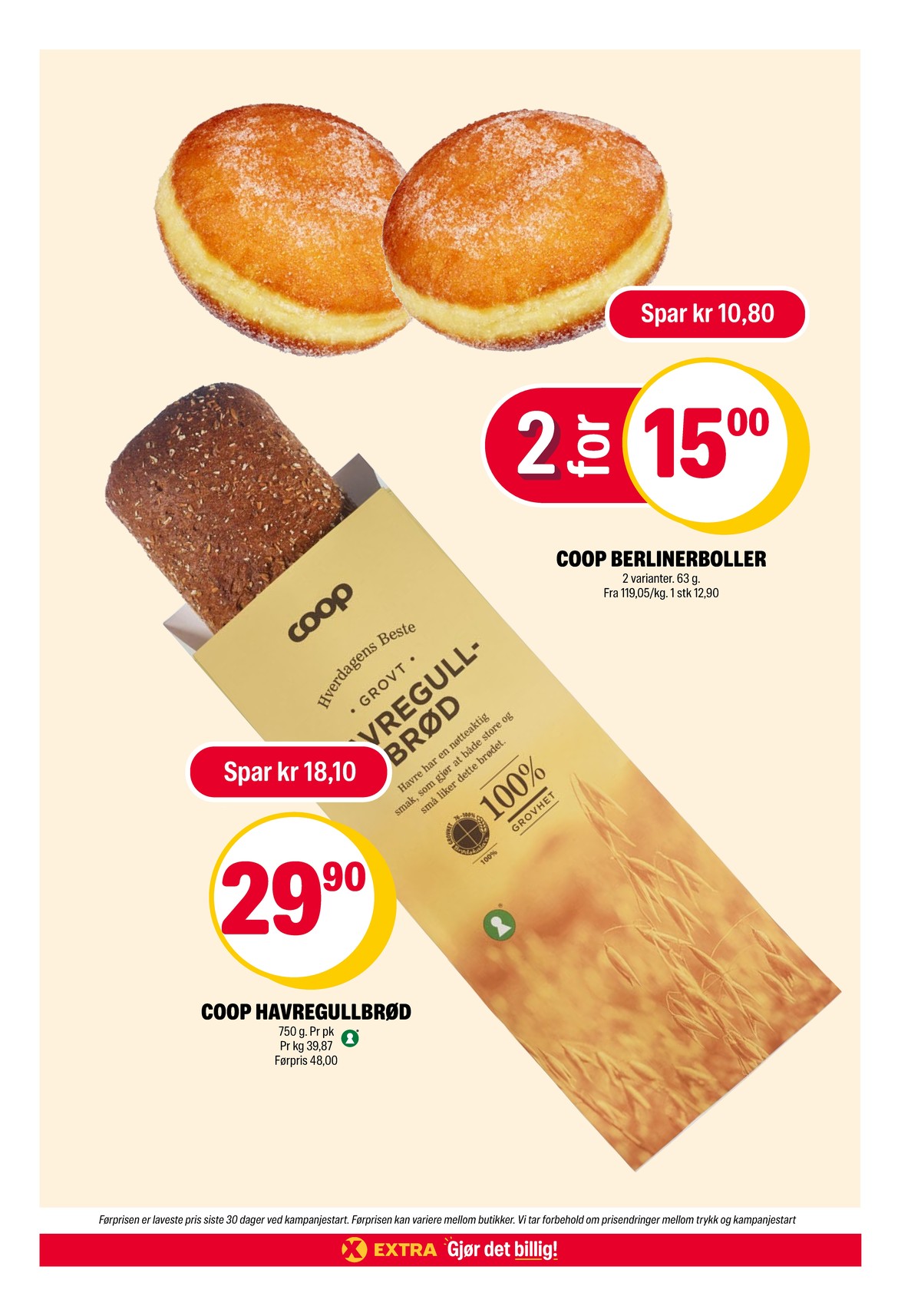 Se Coop Extra kundeavis for uge 18 på Tilbudsuken.no. Se gode tilbud på mange varer. Les kundeavisen her! Side 32