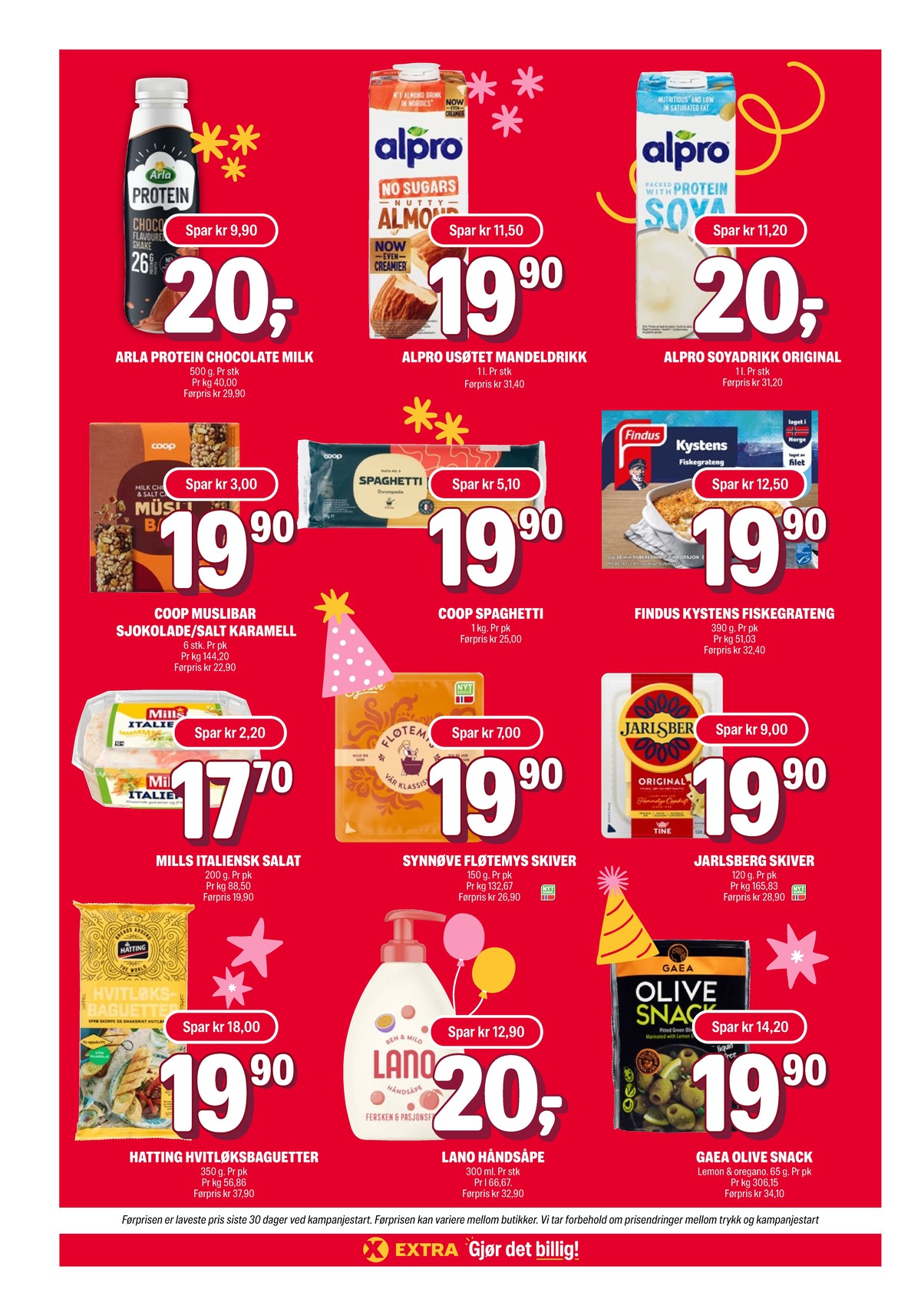 Se Coop Extra kundeavis for uge 18 på Tilbudsuken.no. Se gode tilbud på mange varer. Les kundeavisen her! Side 6