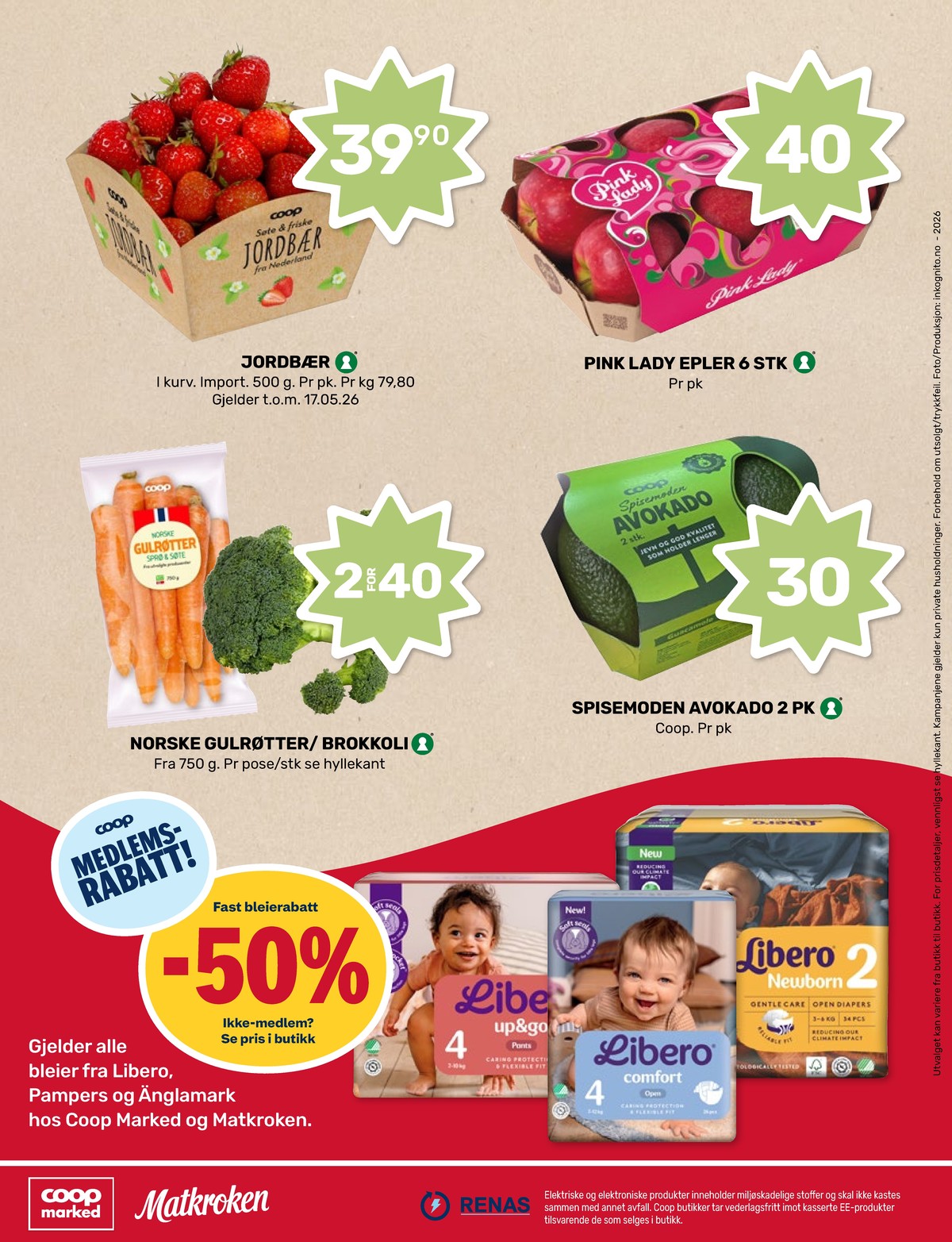 Se Coop Marked kundeavis for uge 18 på Tilbudsuken.no. Se gode tilbud på mange varer. Les kundeavisen her! Side 8