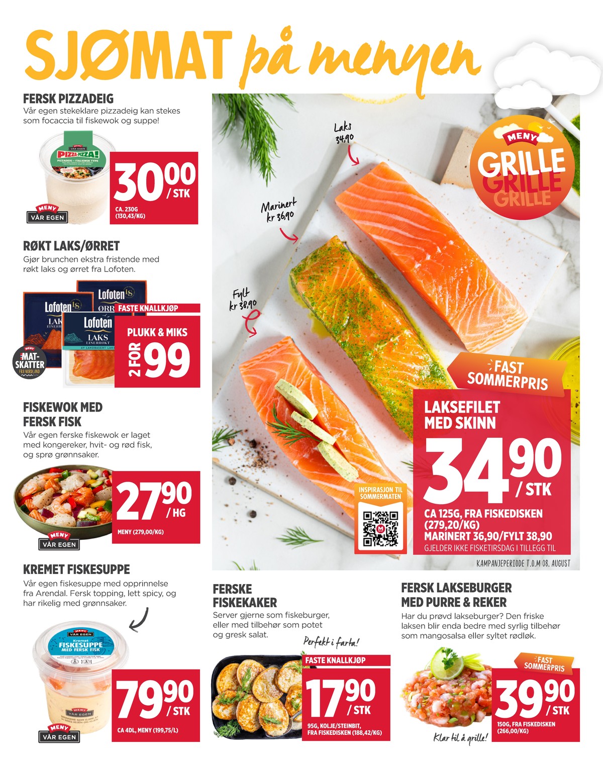 Se Meny kundeavis for uge 18 på Tilbudsuken.no. Se gode tilbud på mange varer. Les kundeavisen her! Side 4