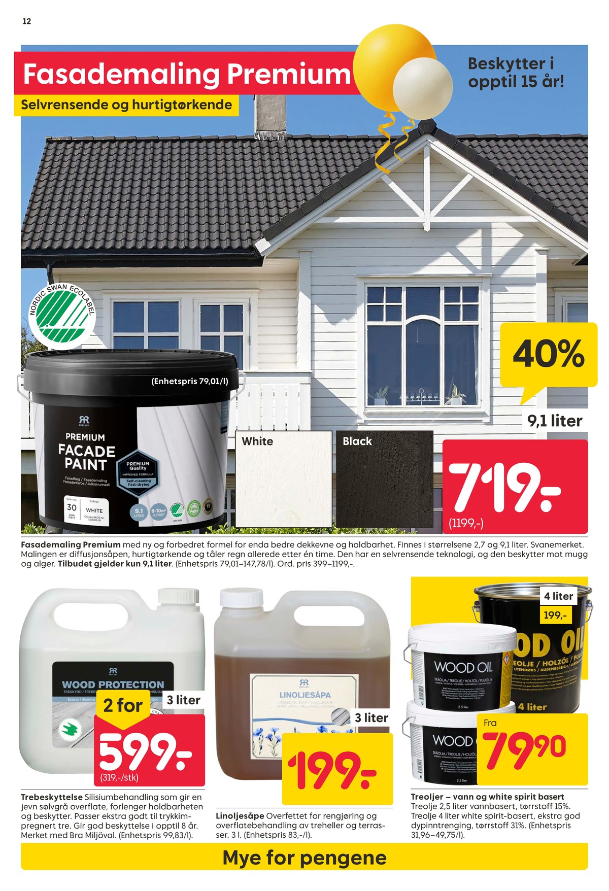 Se Rusta kundeavis for uke 18 på Tilbudsuken.no. Se gode tilbud på mange varer, f.eks. maling nyans eller trebeskyttelse nyans. Les kundeavisen her! Side 12