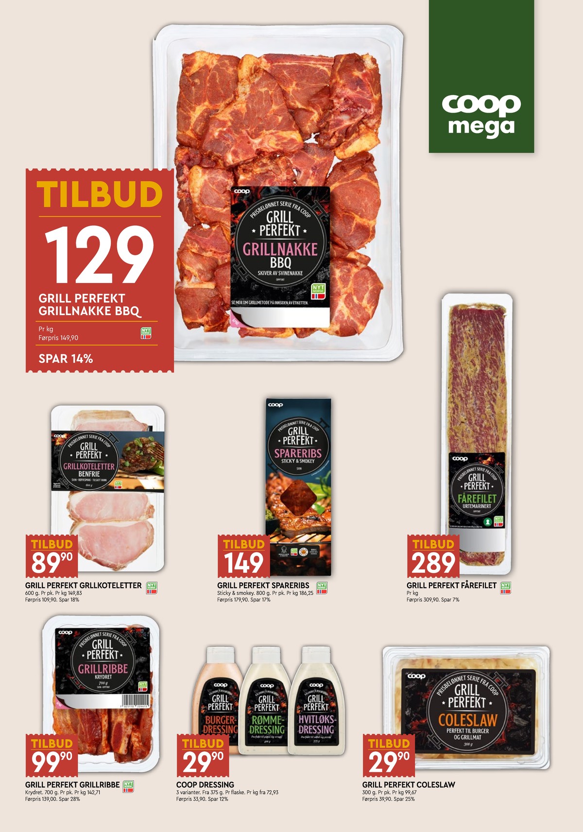 Se Coop Mega kundeavis for uke 18 på Tilbudsuken.no. Se gode tilbud på mange varer, f.eks. nakkekoteletter coop eller fårefilet coop. Les kundeavisen her! Side 11