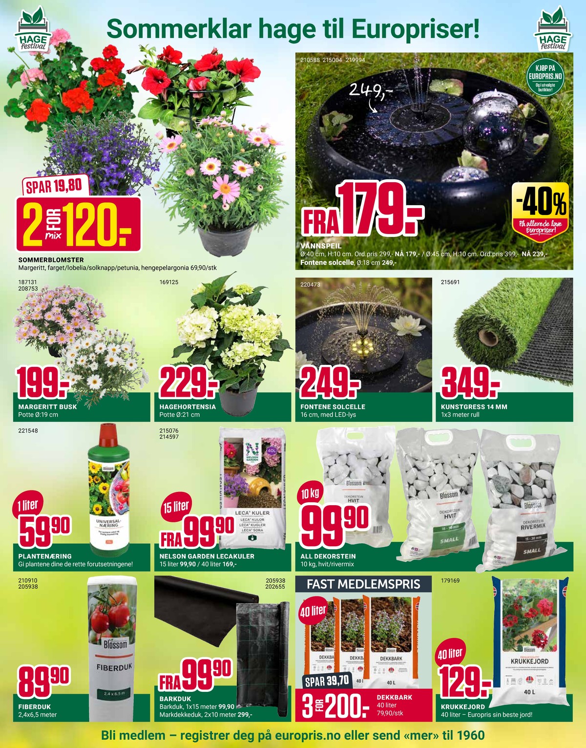 Se Europris kundeavis for uke 18 på Tilbudsuken.no. Se gode tilbud på mange varer, f.eks. plante ukjent eller plante ukjent. Les kundeavisen her! Side 10