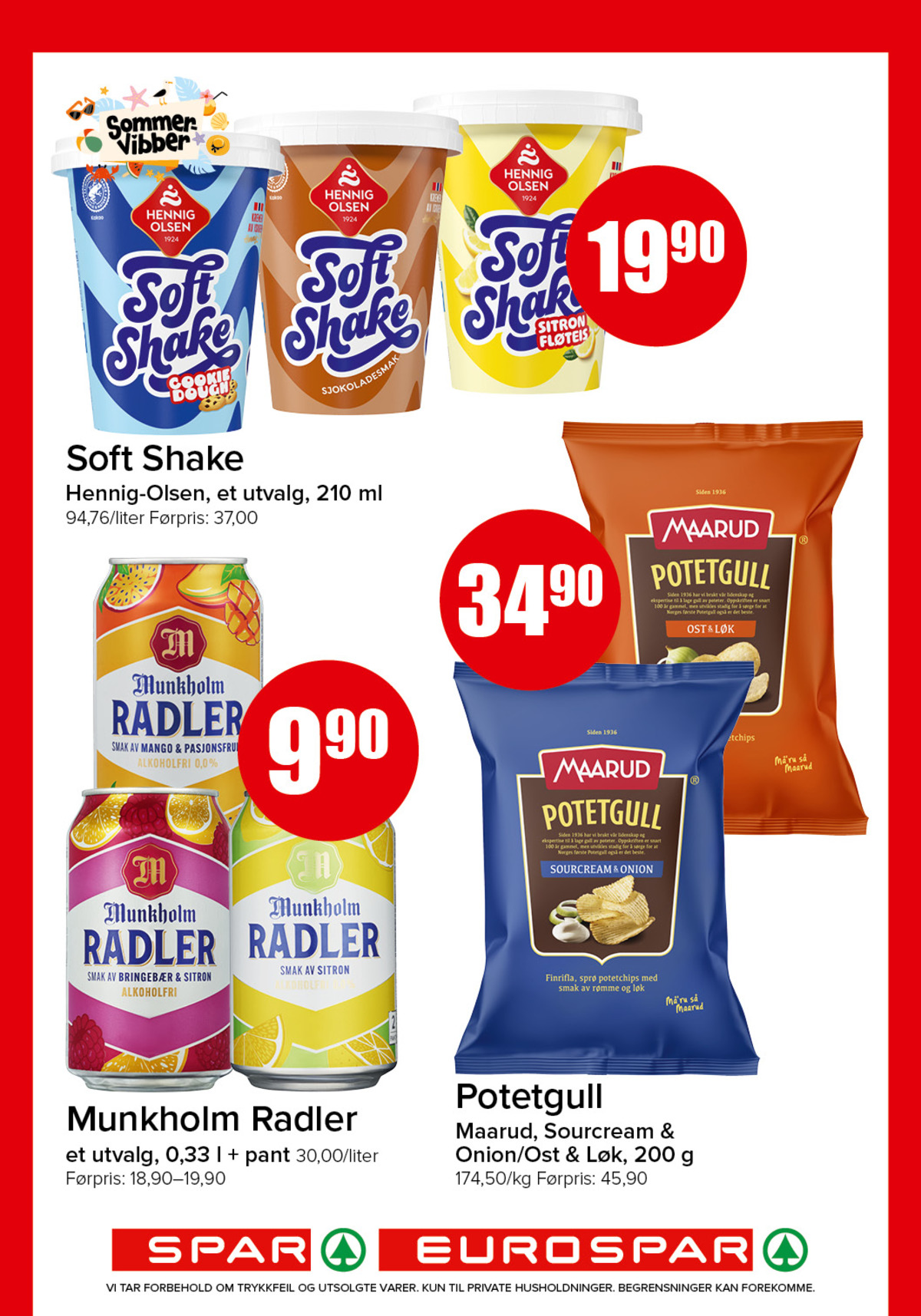 Se Spar - Eurospar kundeavis for uke 18 på Tilbudsuken.no. Se gode tilbud på mange varer, f.eks. soft shake sitron soft shake eller potetgull ost & løk maarud. Les kundeavisen her! Side 12