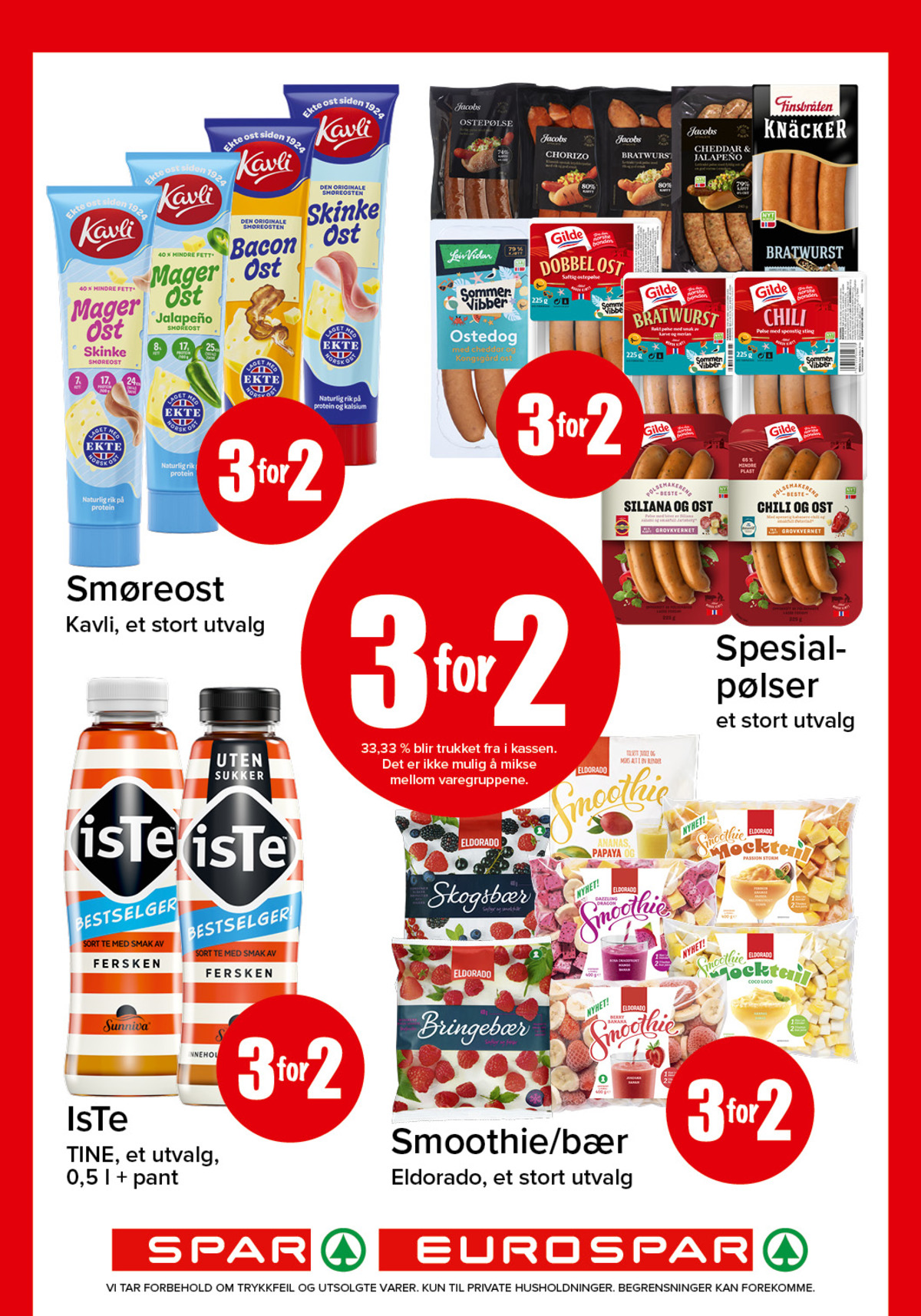 Se Spar - Eurospar kundeavis for uke 18 på Tilbudsuken.no. Se gode tilbud på mange varer, f.eks. skinkeost kavli eller baconost kavli. Les kundeavisen her! Side 14