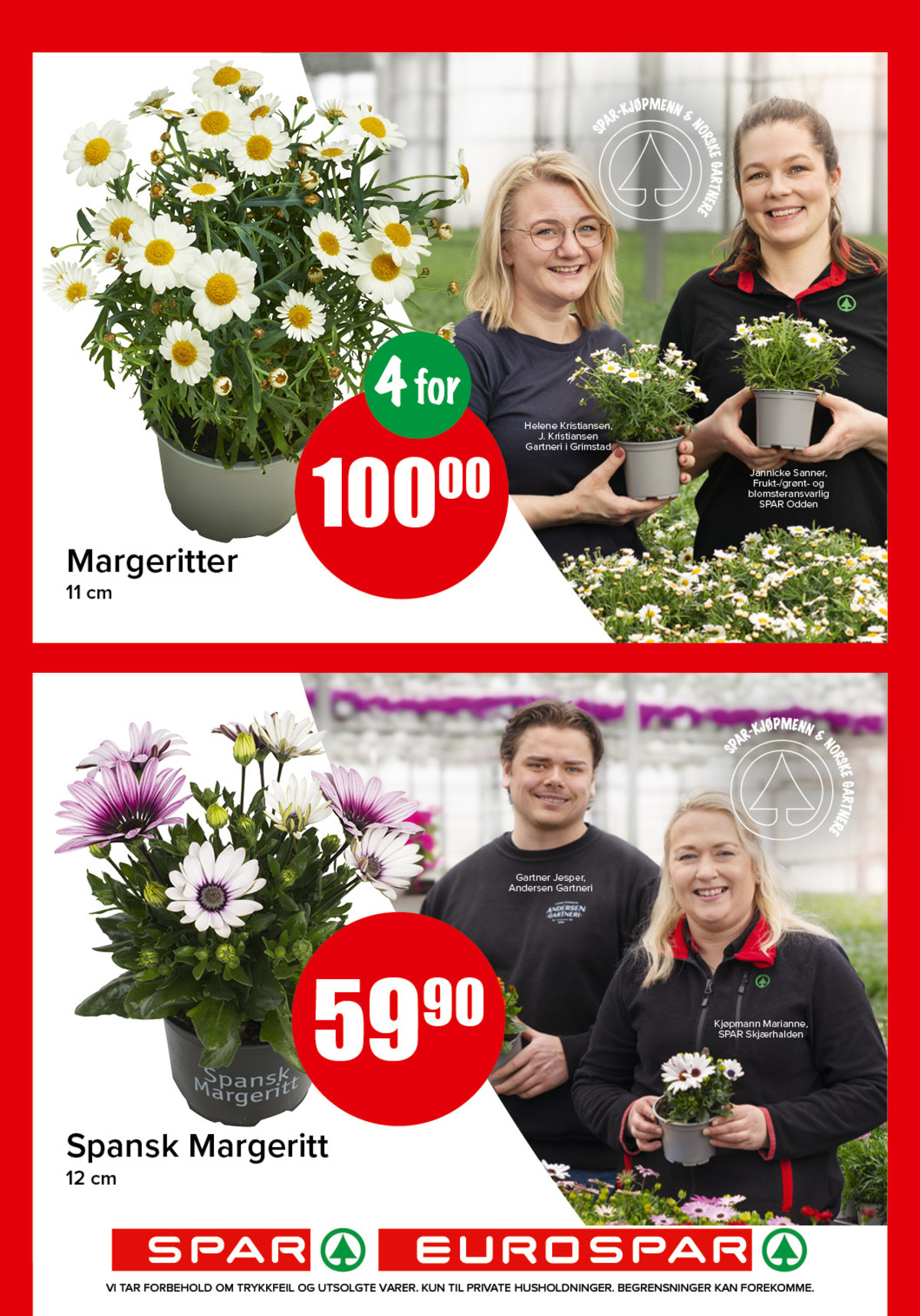 Se Spar - Eurospar kundeavis for uke 18 på Tilbudsuken.no. Se gode tilbud på mange varer, f.eks. blomst ukjent eller blomst ukjent. Les kundeavisen her! Side 17