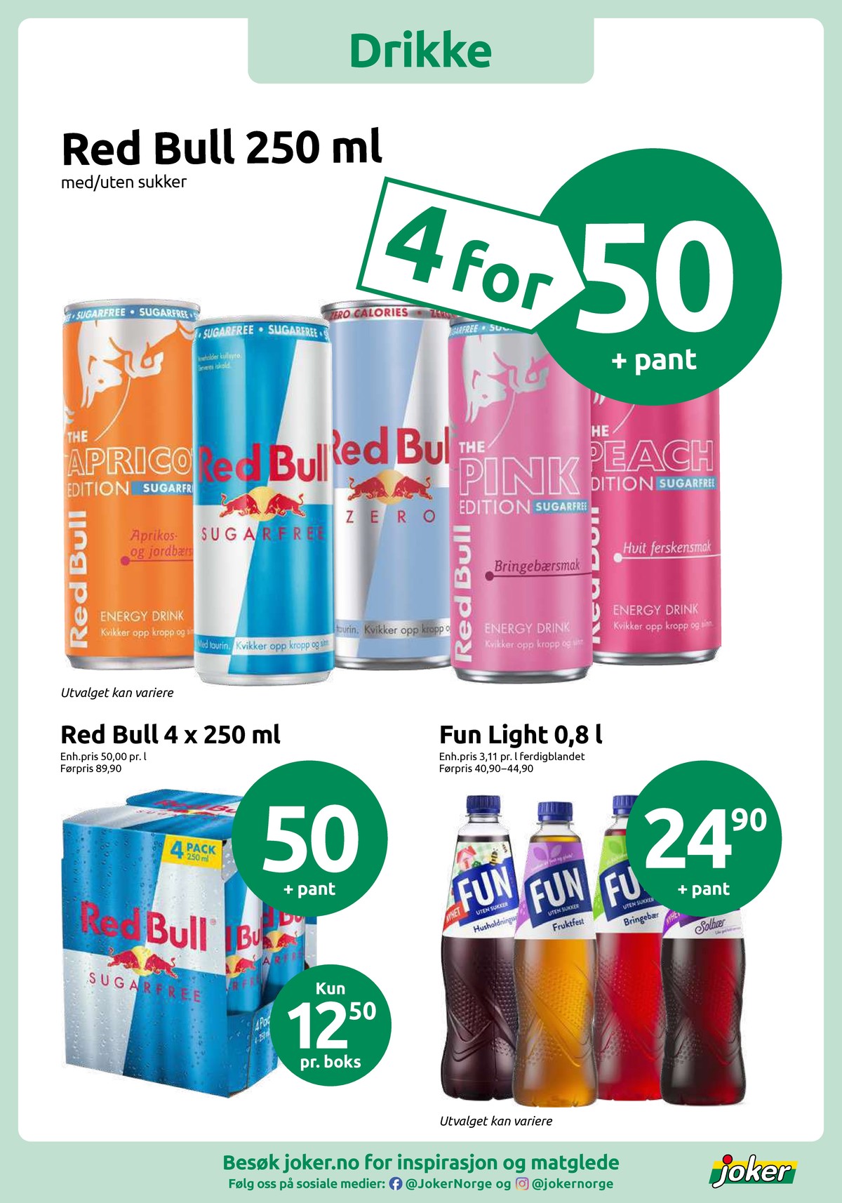 Se Joker kundeavis for uge 18 på Tilbudsuken.no. Se gode tilbud på mange varer. Les kundeavisen her! Side 11