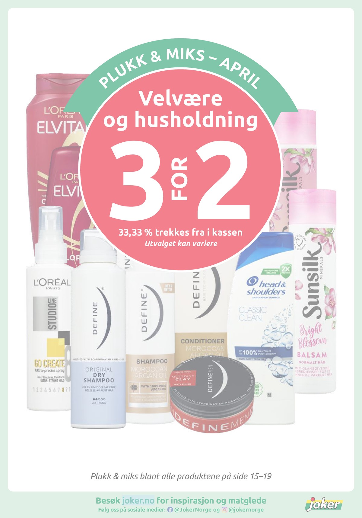 Se Joker kundeavis for uge 18 på Tilbudsuken.no. Se gode tilbud på mange varer. Les kundeavisen her! Side 16