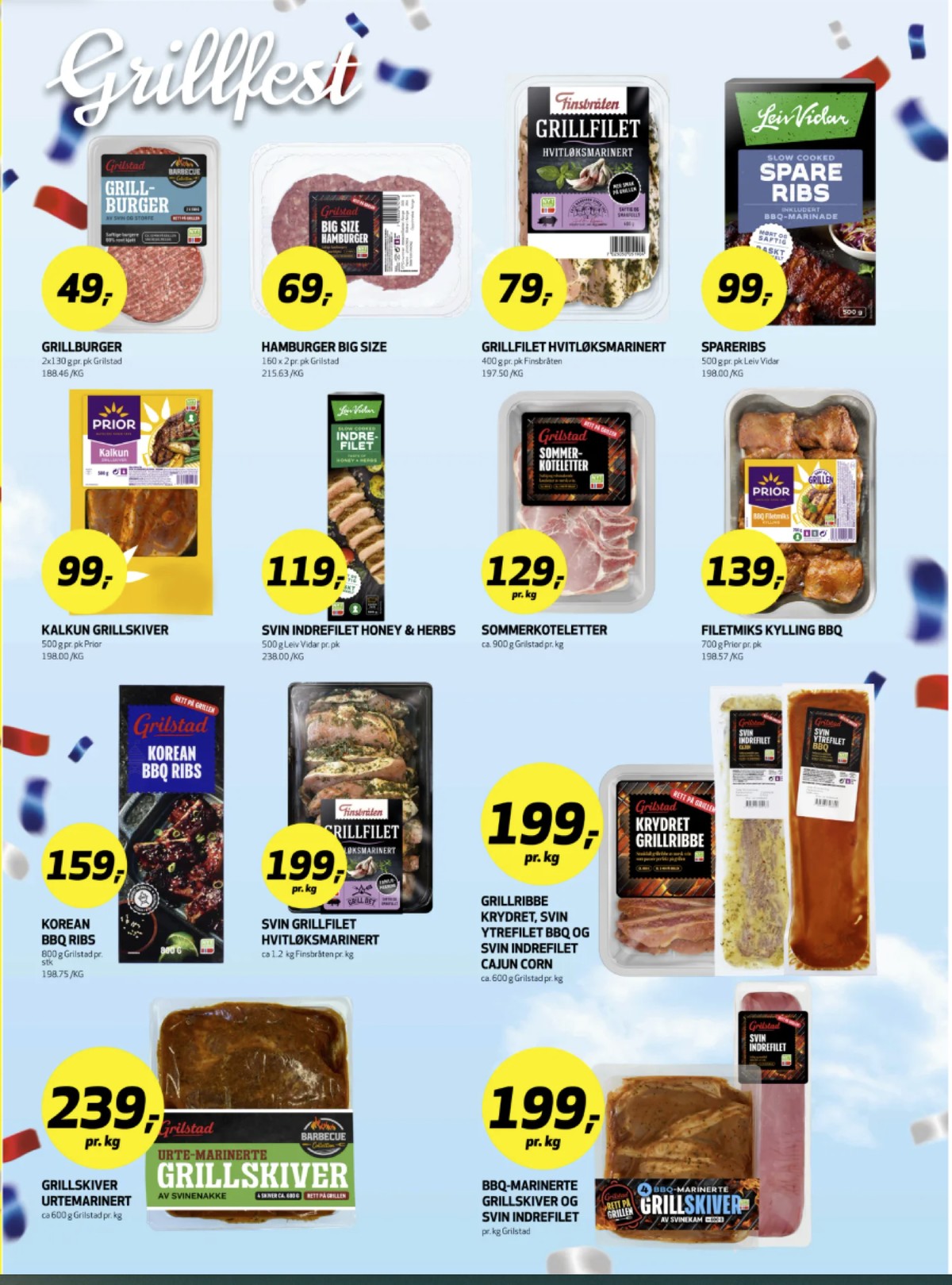 Se Bunnpris kundeavis for uke 18 på Tilbudsuken.no. Se gode tilbud på mange varer, f.eks. hakkebiff grilstad eller kalkunfilet prior. Les kundeavisen her! Side 3