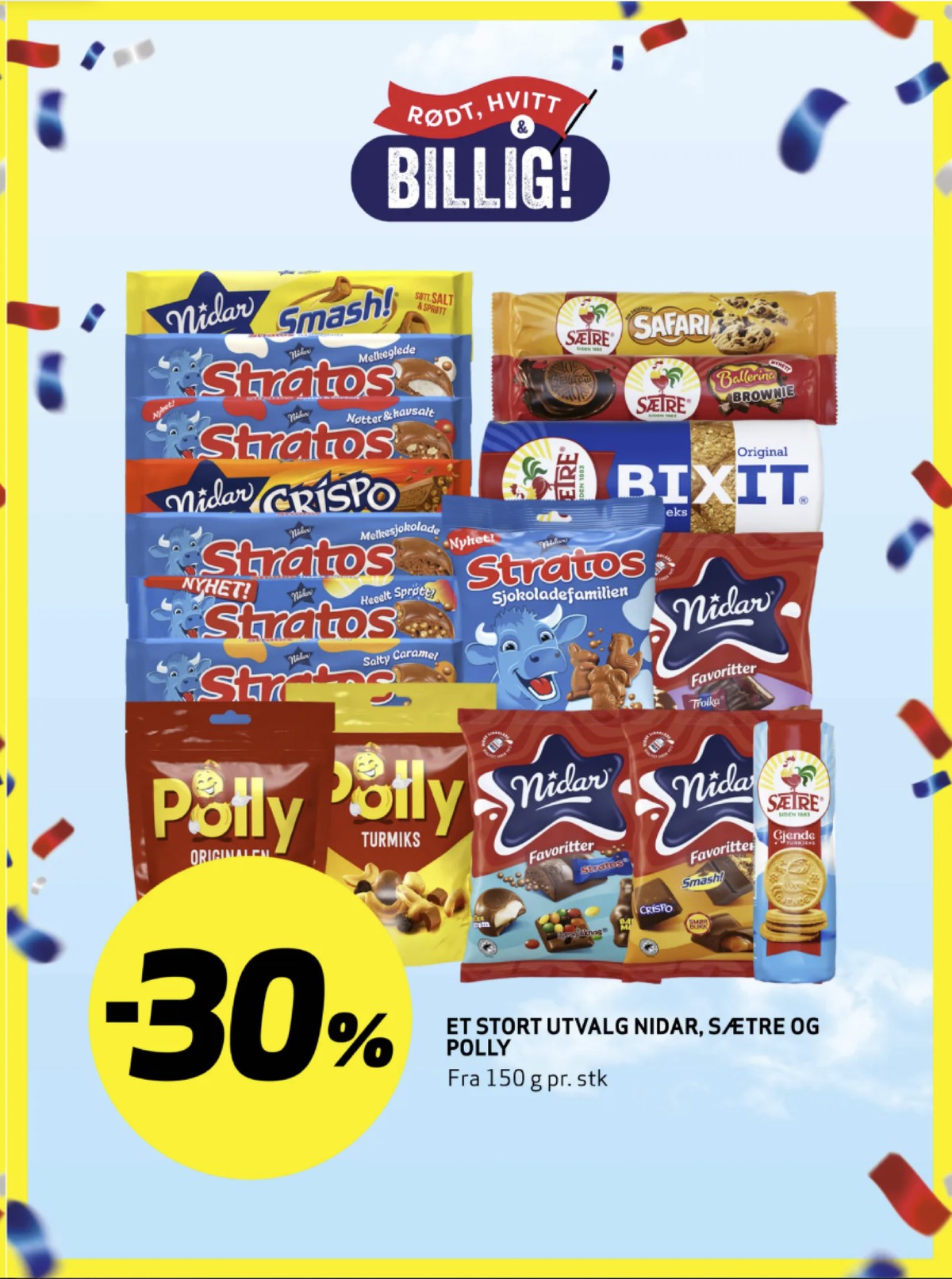 Se Bunnpris kundeavis for uke 18 på Tilbudsuken.no. Se gode tilbud på mange varer, f.eks. sjokoladeplate stratos eller kjeks safari. Les kundeavisen her! Side 23