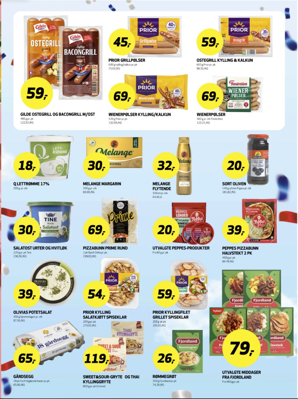 Se Bunnpris kundeavis for uke 18 på Tilbudsuken.no. Se gode tilbud på mange varer, f.eks. bacongriller gilde eller ostegrill gilde. Les kundeavisen her! Side 7