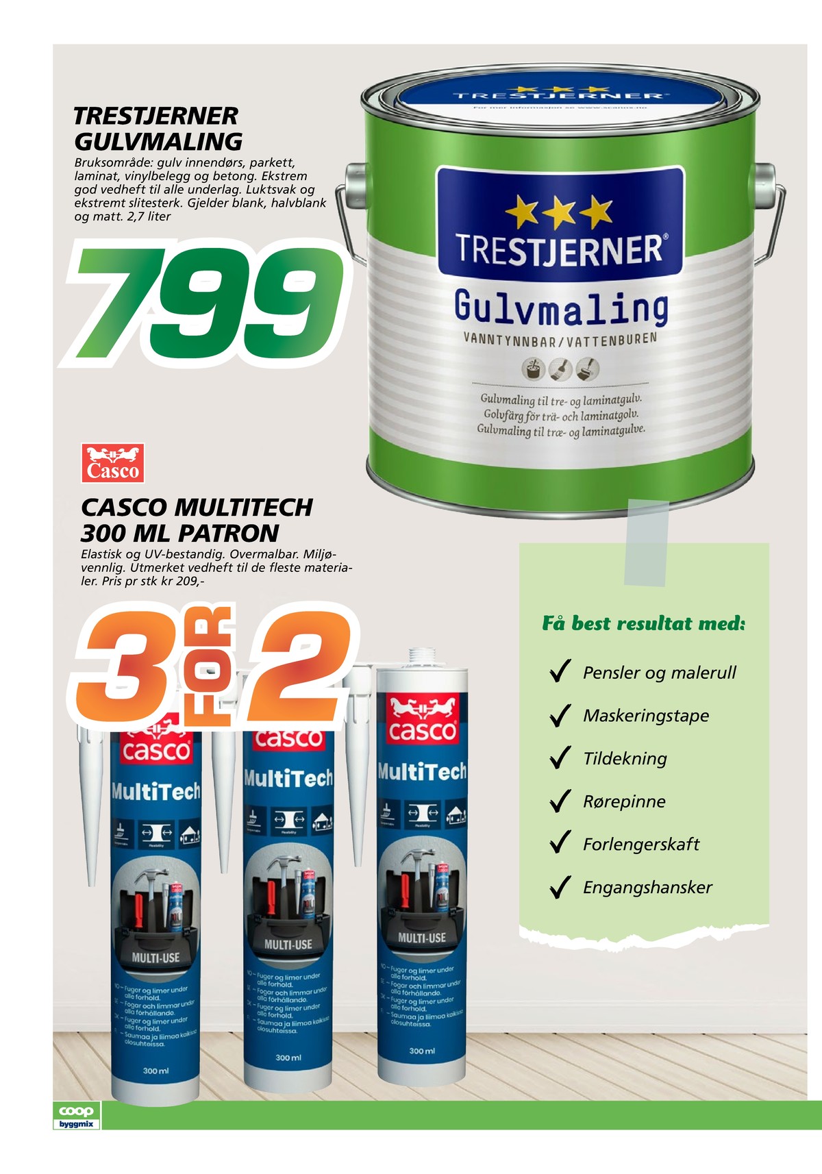 Se Coop Byggmix kundeavis for uge 18 på Tilbudsuken.no. Se gode tilbud på mange varer. Les kundeavisen her! Side 4