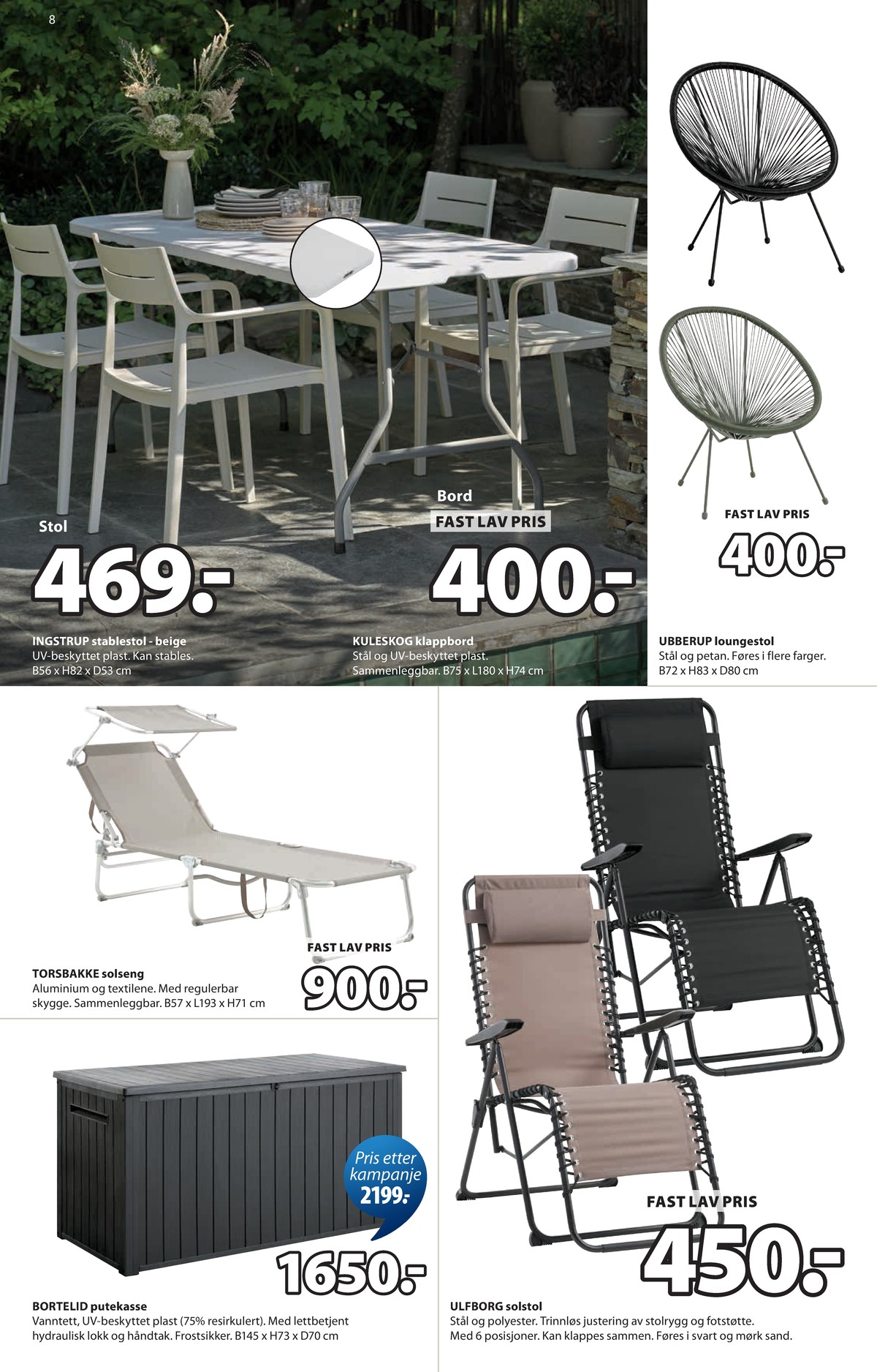 Se JYSK kundeavis for uge 18 på Tilbudsuken.no. Se gode tilbud på mange varer. Les kundeavisen her! Side 9