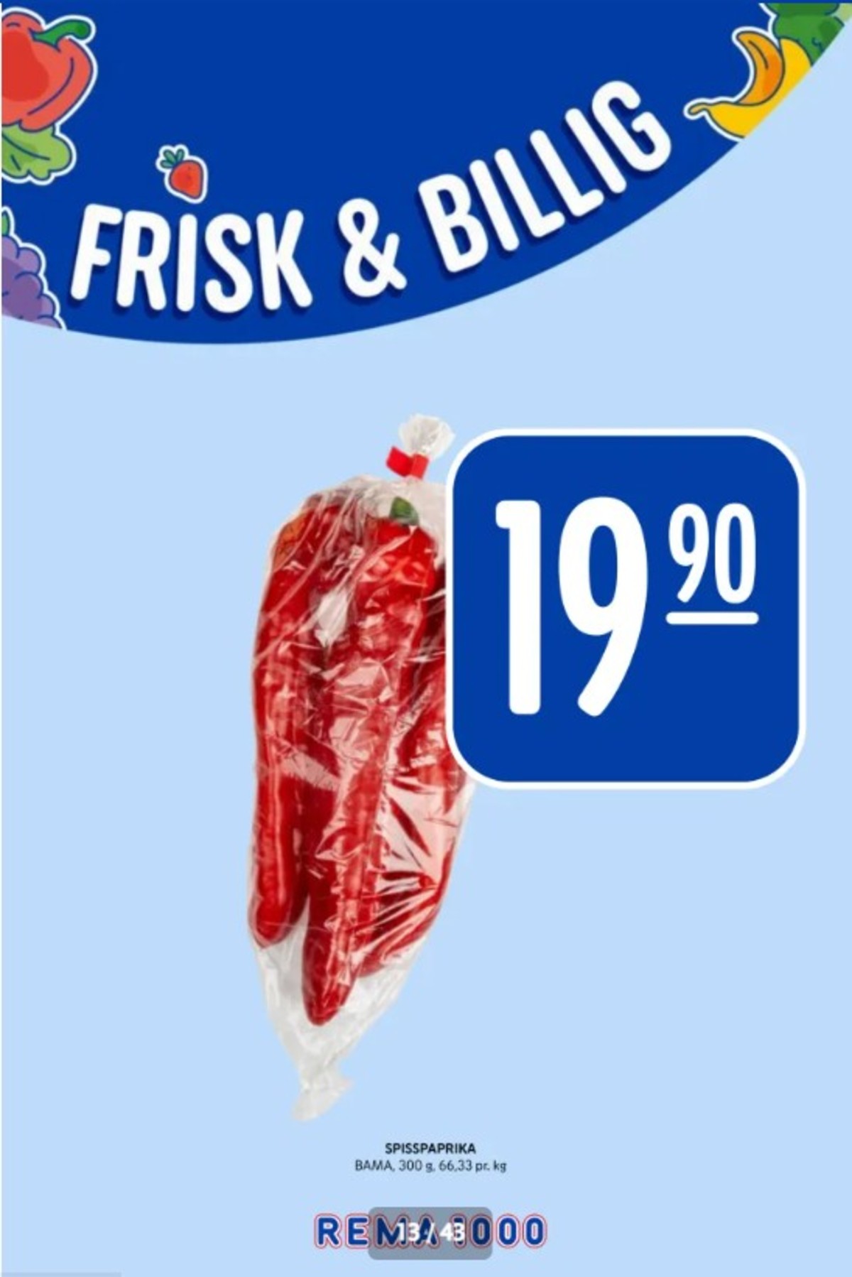 Se Rema 1000 kundeavis for uke 18 på Tilbudsuken.no. Se gode tilbud på mange varer, f.eks. paprika bama eller andre varer. Les kundeavisen her! Side 13