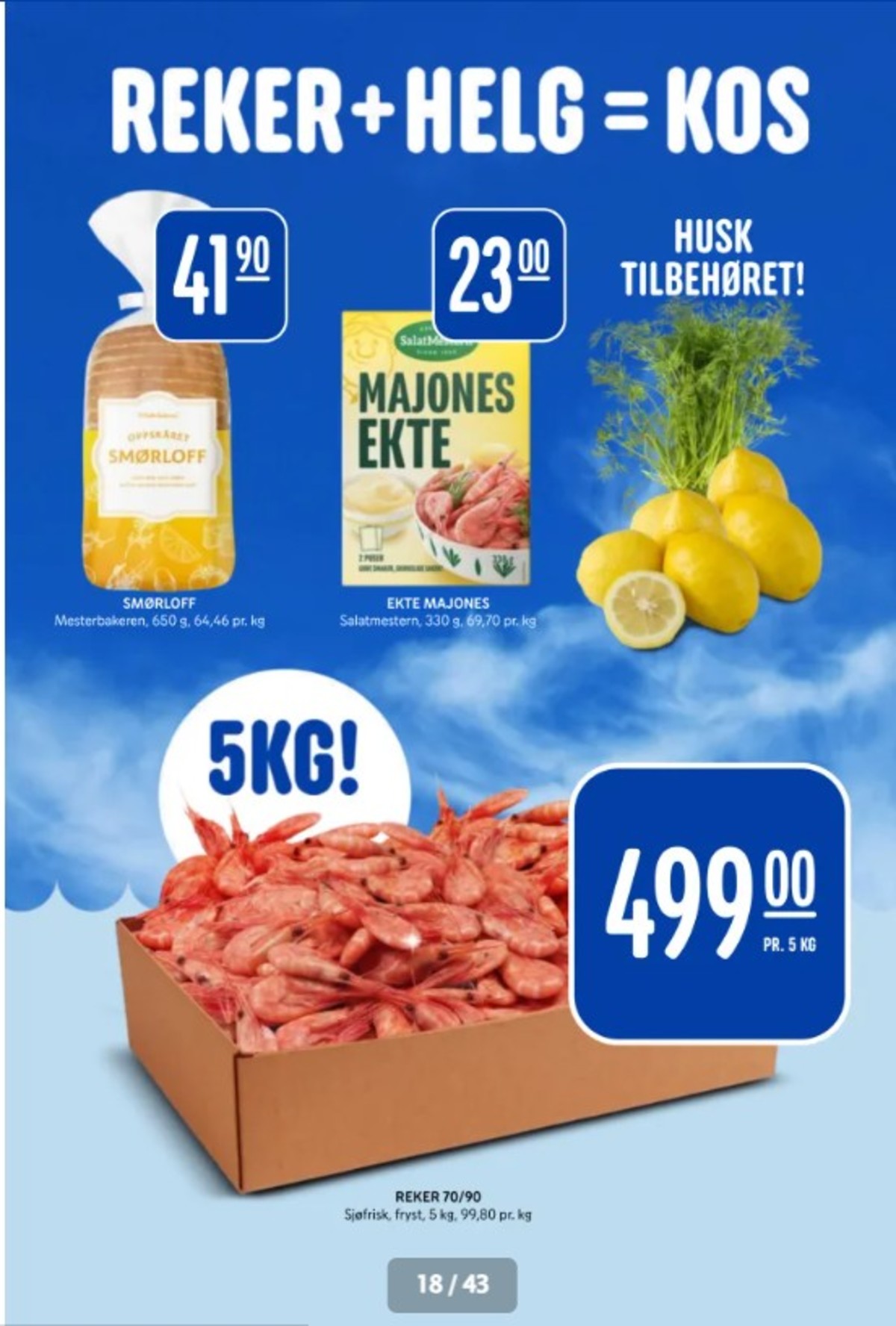 Se Rema 1000 kundeavis for uge 18 på Tilbudsuken.no. Se gode tilbud på mange varer. Les kundeavisen her! Side 18