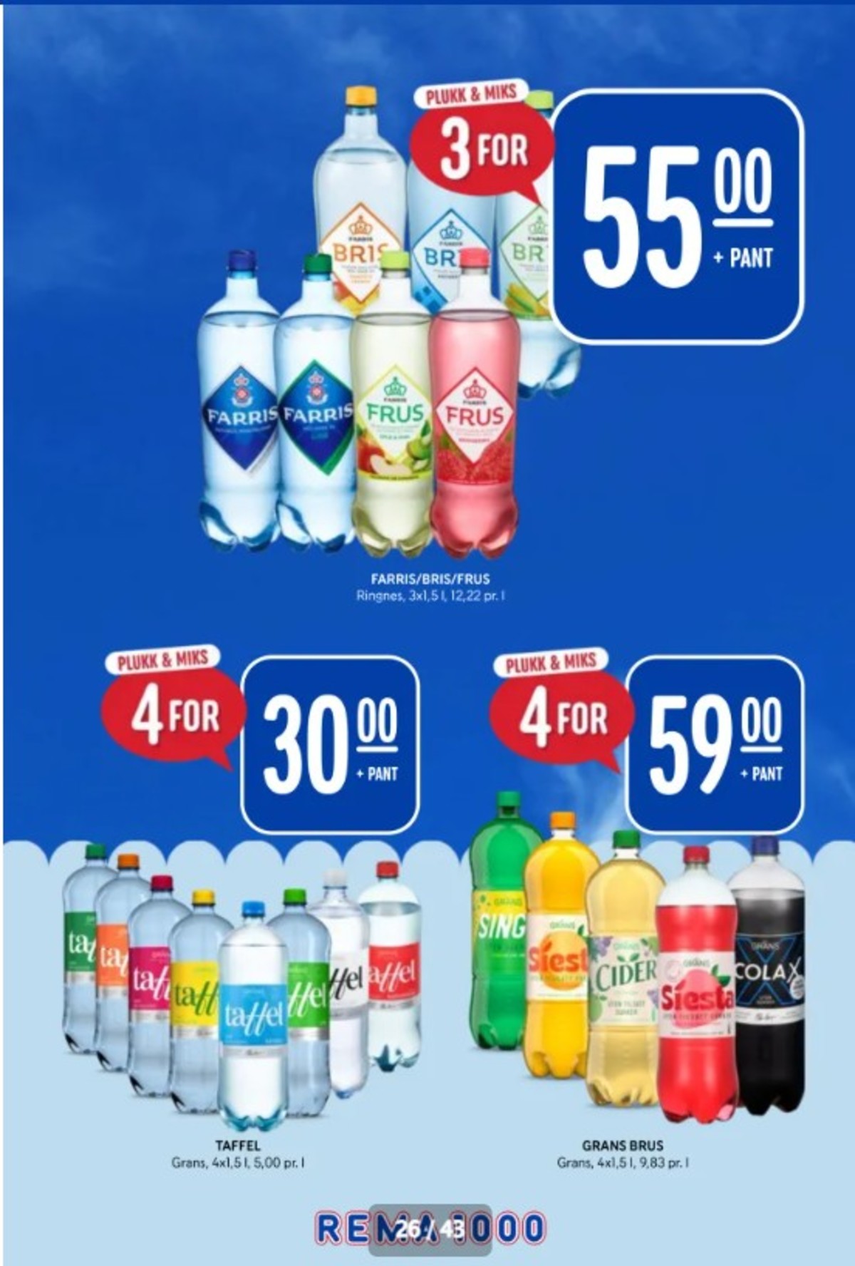 Se Rema 1000 kundeavis for uge 18 på Tilbudsuken.no. Se gode tilbud på mange varer. Les kundeavisen her! Side 26