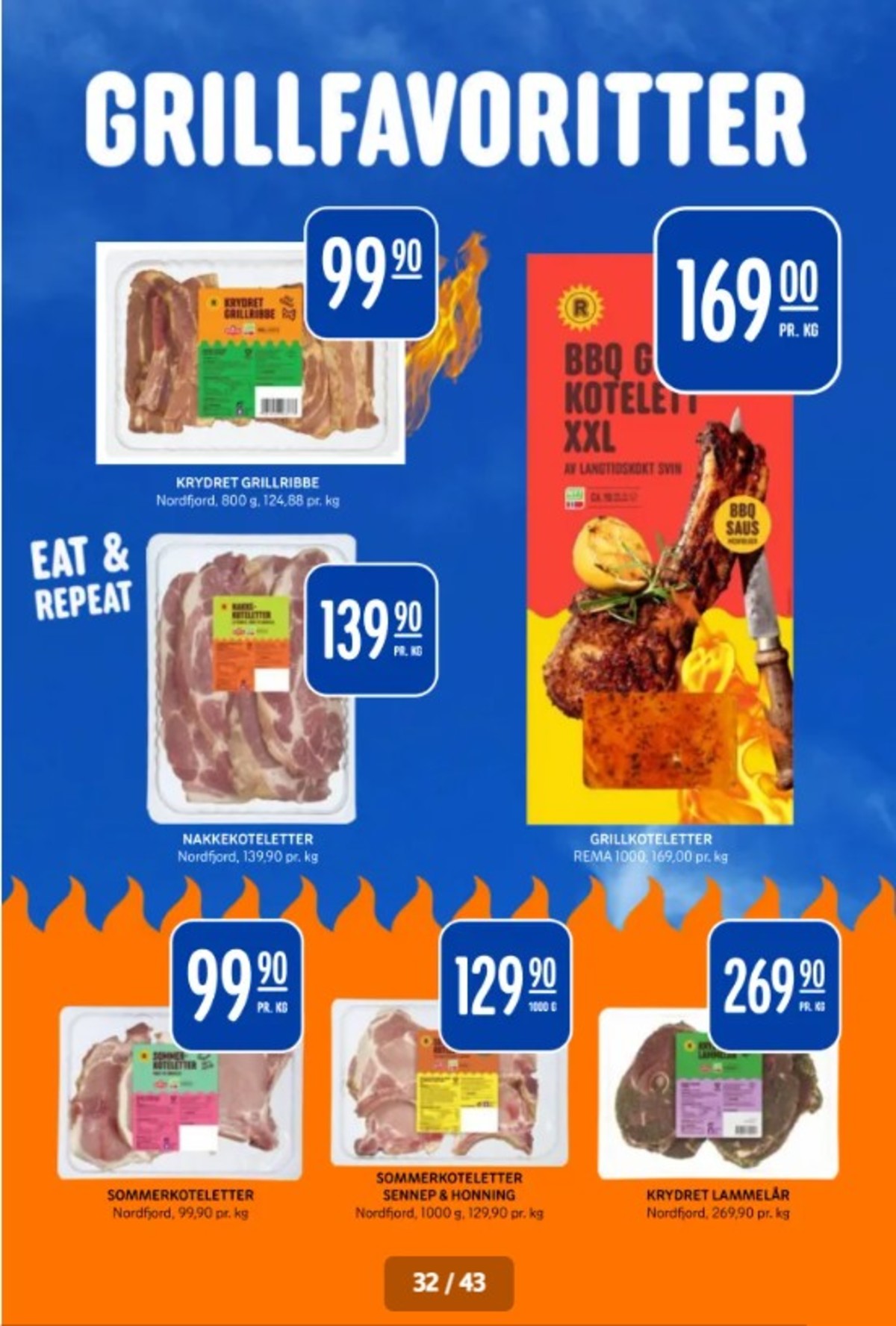 Se Rema 1000 kundeavis for uge 18 på Tilbudsuken.no. Se gode tilbud på mange varer. Les kundeavisen her! Side 32