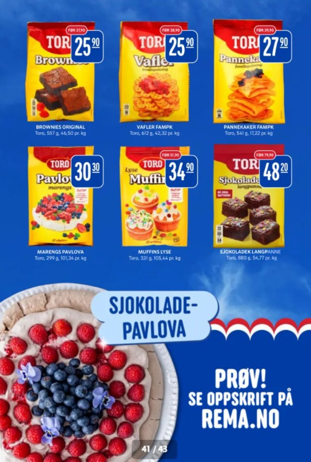 Se Rema 1000 kundeavis for uge 18 på Tilbudsuken.no. Se gode tilbud på mange varer. Les kundeavisen her! Side 41