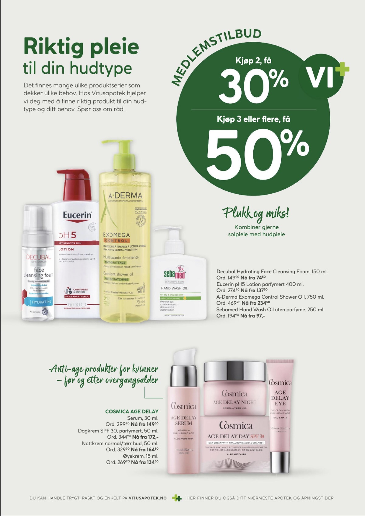 Se Vitus Apotek kundeavis for uge 19 på Tilbudsuken.no. Se gode tilbud på mange varer. Les kundeavisen her! Side 4