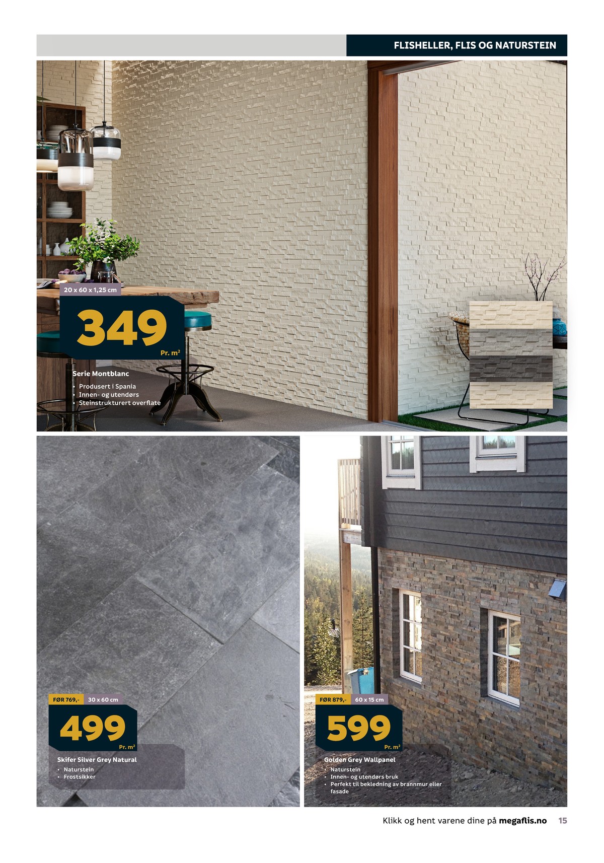 Se Megaflis kundeavis for uge 19 på Tilbudsuken.no. Se gode tilbud på mange varer. Les kundeavisen her! Side 15