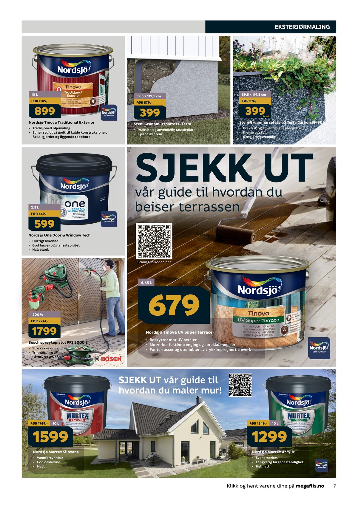 Se Megaflis kundeavis for uge 19 på Tilbudsuken.no. Se gode tilbud på mange varer. Les kundeavisen her! Side 7