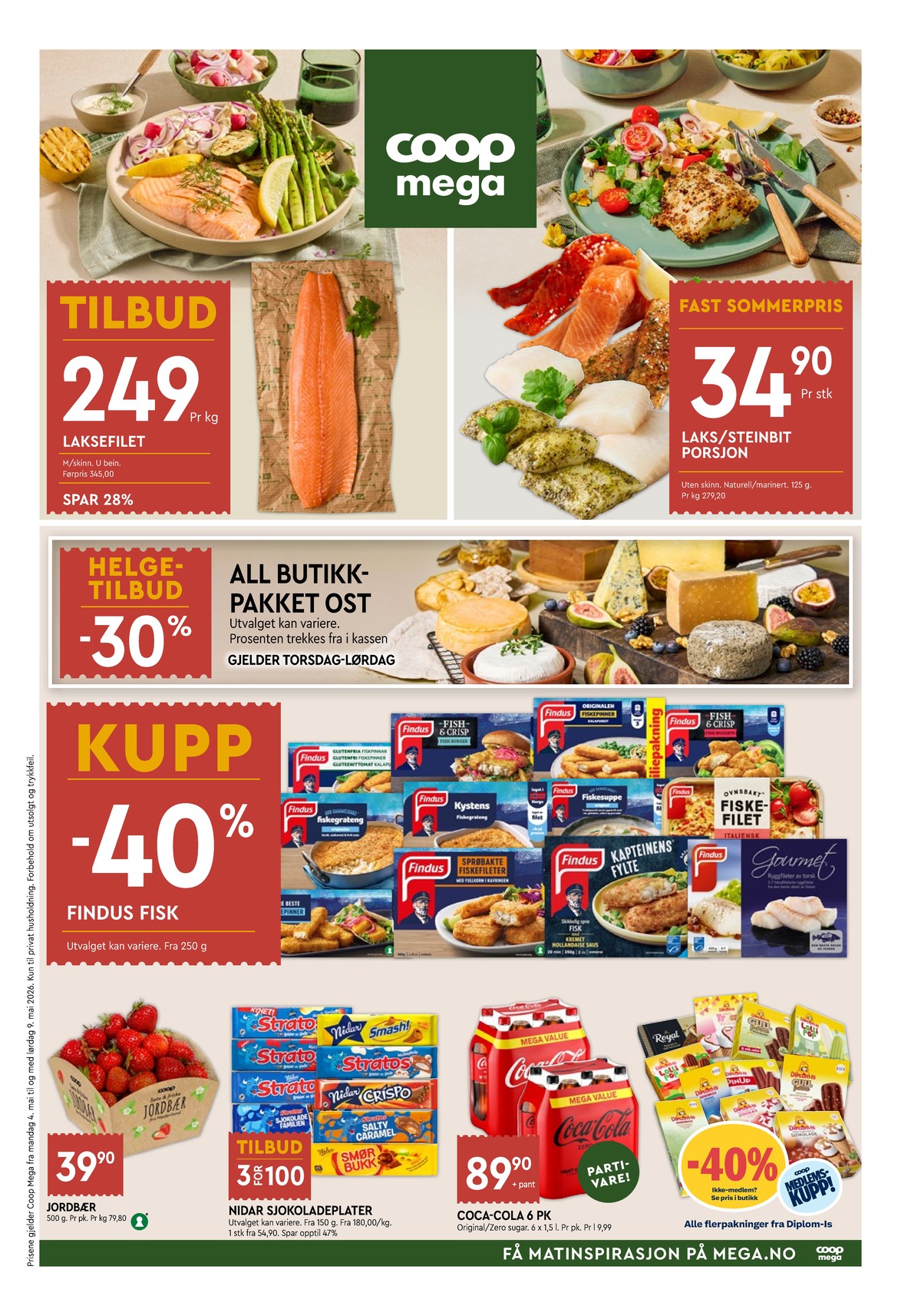 Se Coop Mega kundeavis for uge 19 på Tilbudsuken.no. Se gode tilbud på mange varer. Les kundeavisen her! Side 1