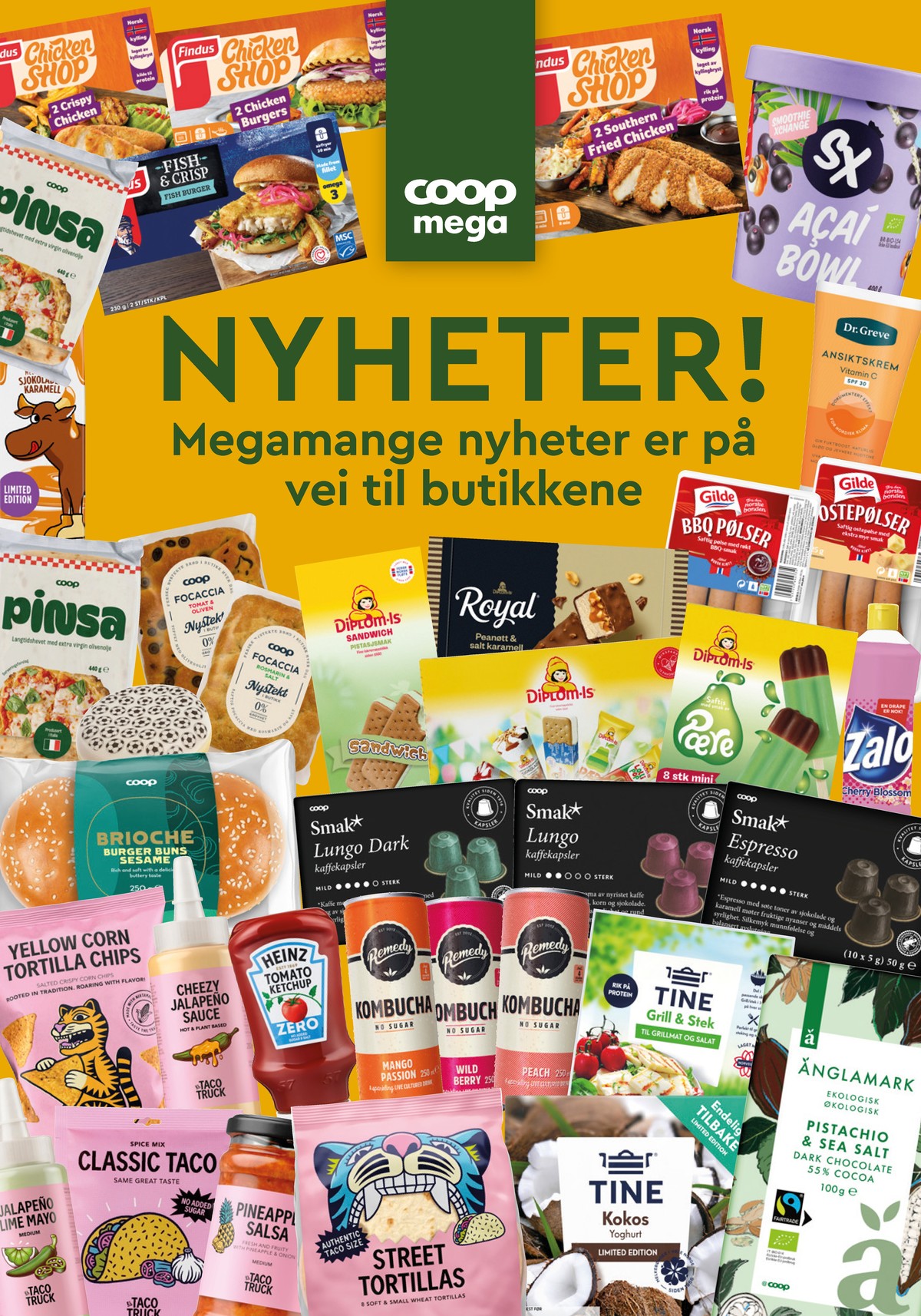 Se Coop Mega kundeavis for uge 19 på Tilbudsuken.no. Se gode tilbud på mange varer. Les kundeavisen her! Side 14
