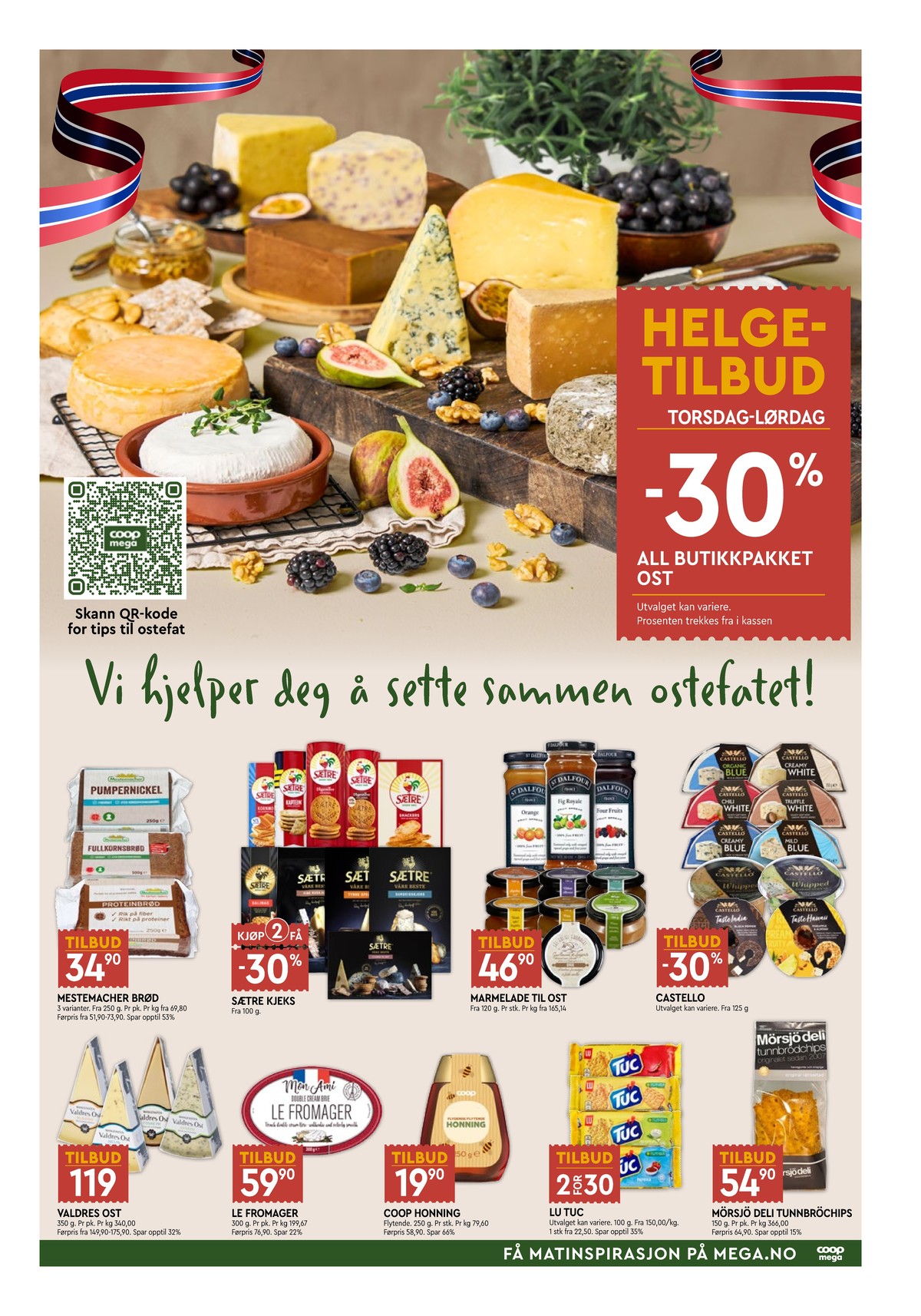 Se Coop Mega kundeavis for uge 19 på Tilbudsuken.no. Se gode tilbud på mange varer. Les kundeavisen her! Side 3