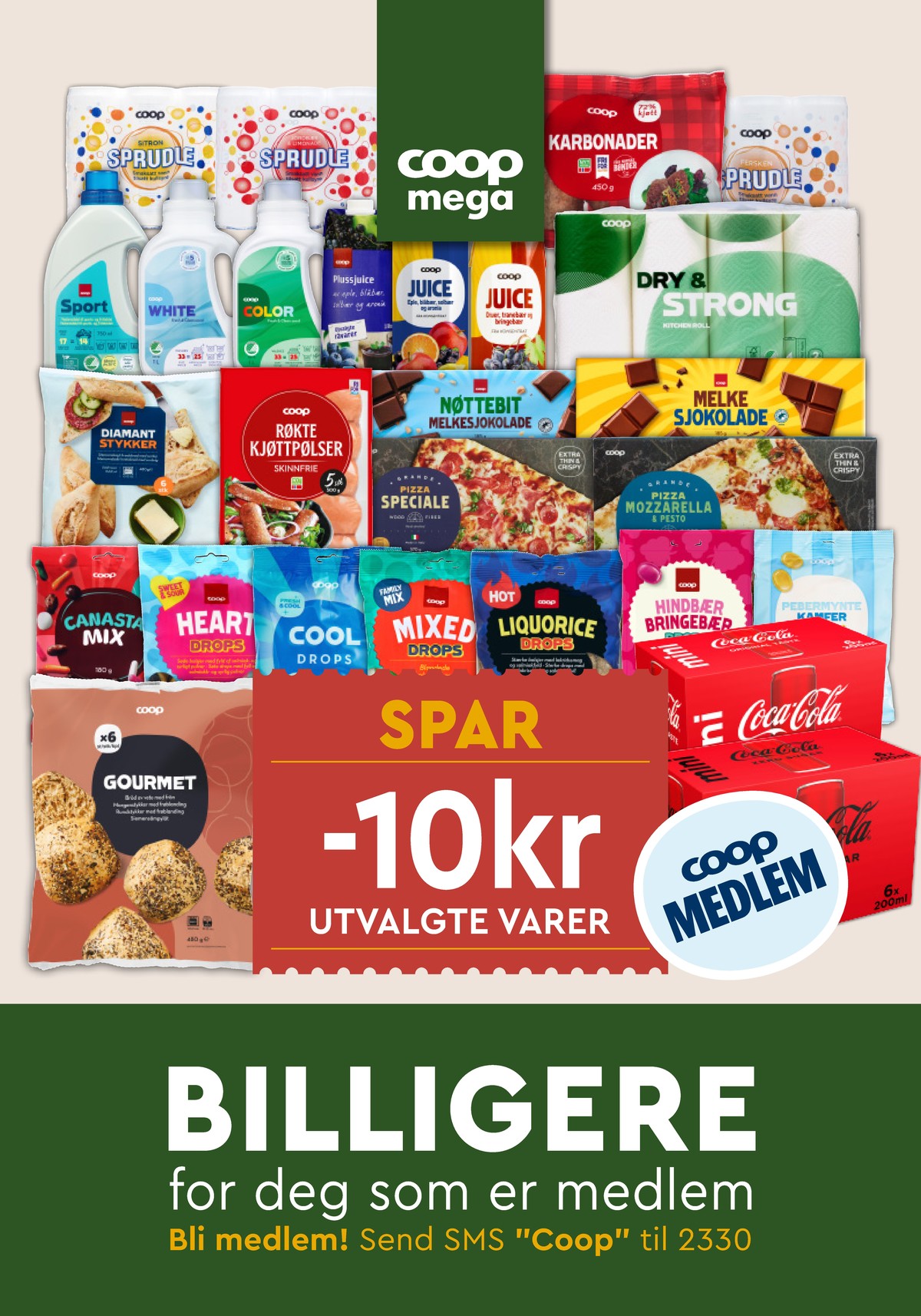 Se Coop Mega kundeavis for uge 19 på Tilbudsuken.no. Se gode tilbud på mange varer. Les kundeavisen her! Side 29