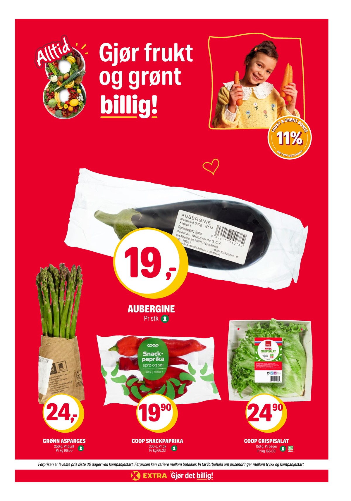 Se Coop Extra kundeavis for uge 19 på Tilbudsuken.no. Se gode tilbud på mange varer. Les kundeavisen her! Side 13
