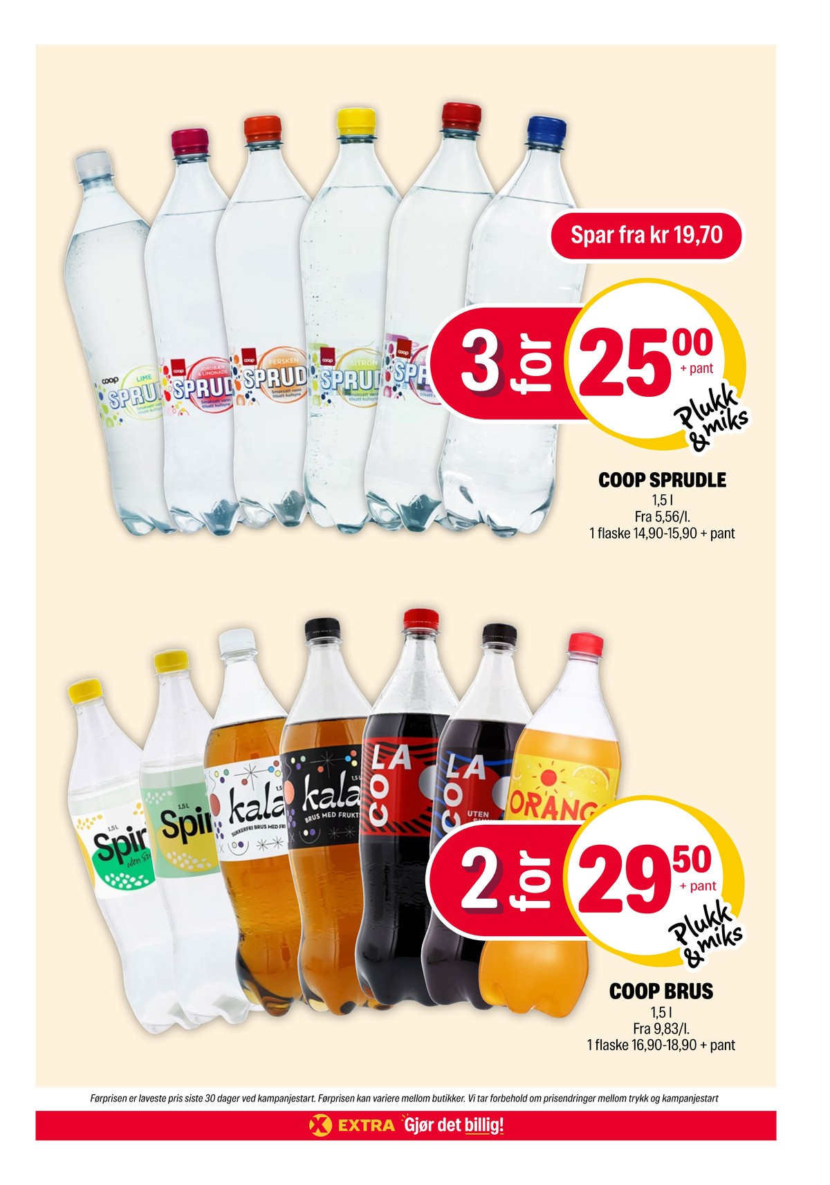 Se Coop Extra kundeavis for uge 19 på Tilbudsuken.no. Se gode tilbud på mange varer. Les kundeavisen her! Side 15