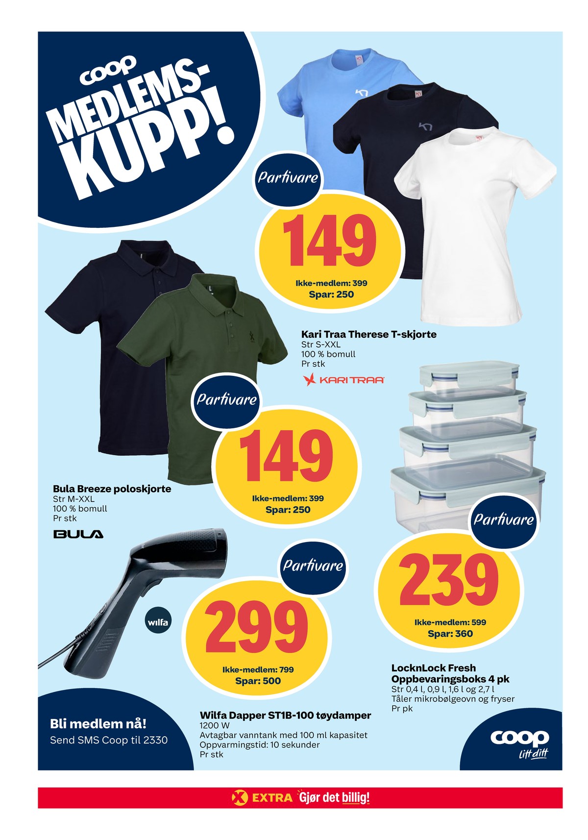 Se Coop Extra kundeavis for uge 19 på Tilbudsuken.no. Se gode tilbud på mange varer. Les kundeavisen her! Side 22