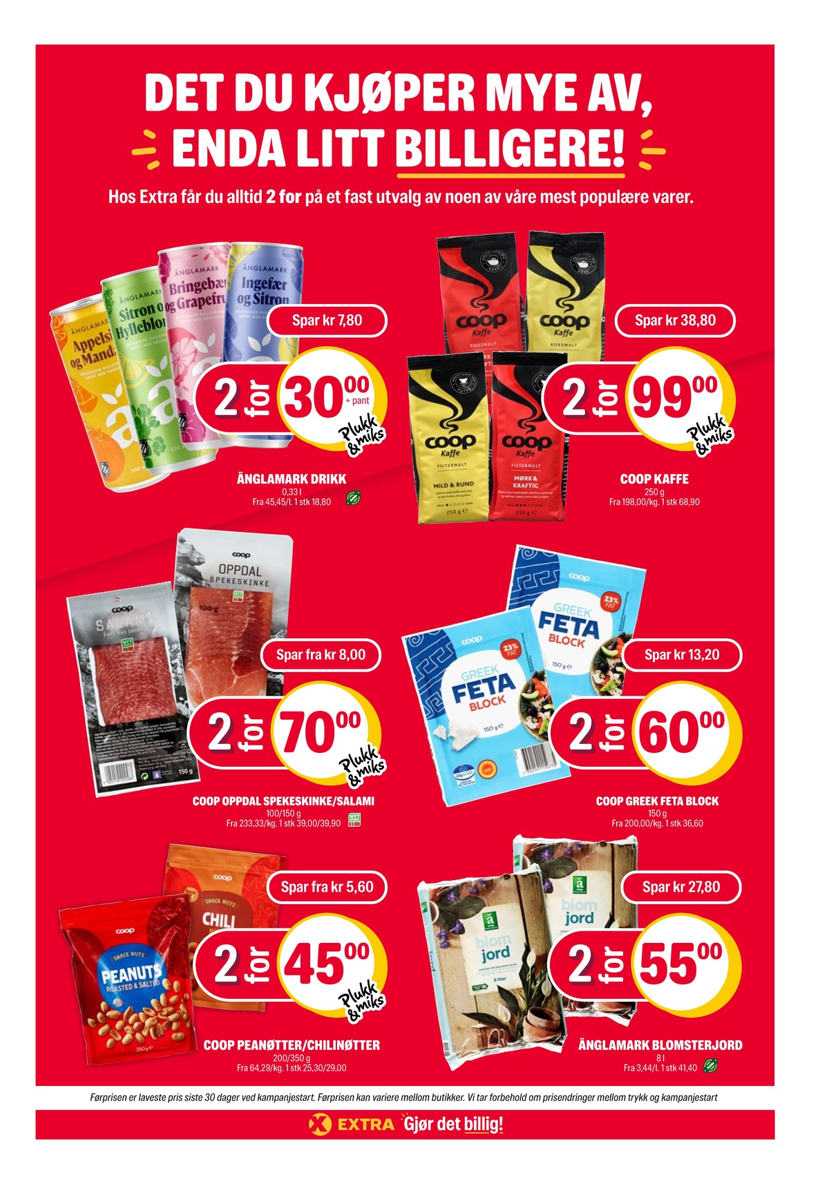 Se Coop Extra kundeavis for uge 19 på Tilbudsuken.no. Se gode tilbud på mange varer. Les kundeavisen her! Side 25