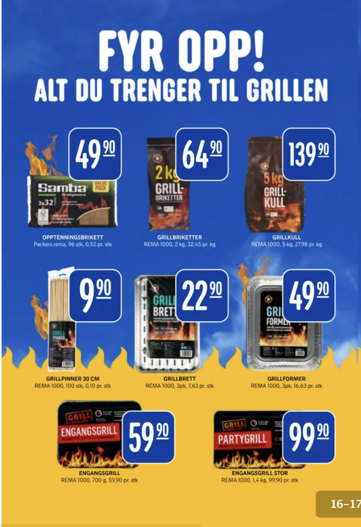 Se Rema 1000 kundeavis for uge 19 på Tilbudsuken.no. Se gode tilbud på mange varer. Les kundeavisen her! Side 16