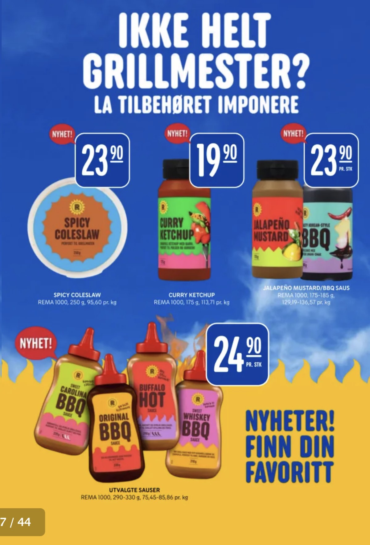 Se Rema 1000 kundeavis for uge 19 på Tilbudsuken.no. Se gode tilbud på mange varer. Les kundeavisen her! Side 17