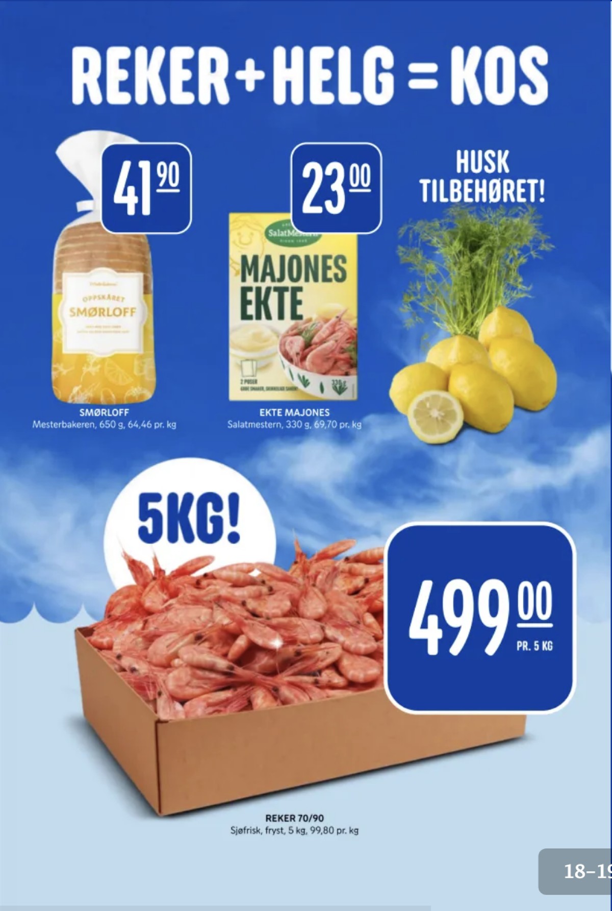 Se Rema 1000 kundeavis for uge 19 på Tilbudsuken.no. Se gode tilbud på mange varer. Les kundeavisen her! Side 18