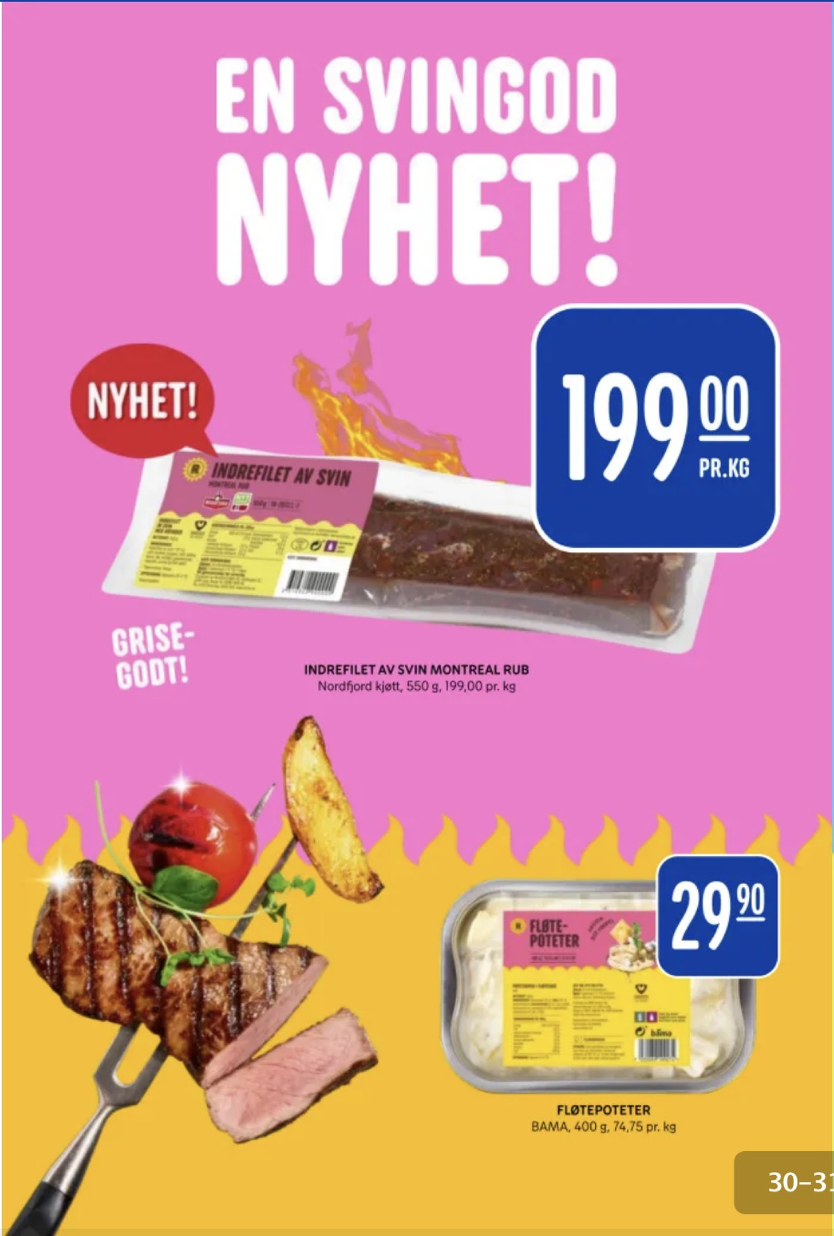 Se Rema 1000 kundeavis for uge 19 på Tilbudsuken.no. Se gode tilbud på mange varer. Les kundeavisen her! Side 30