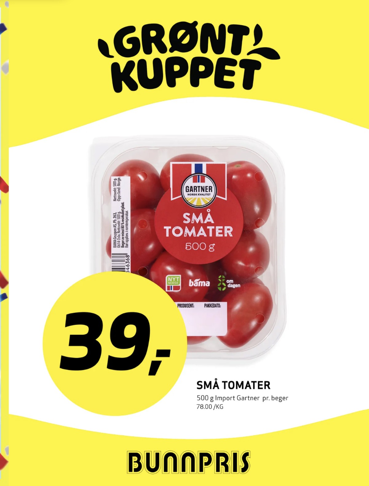 Se Bunnpris kundeavis for uge 19 på Tilbudsuken.no. Se gode tilbud på mange varer. Les kundeavisen her! Side 13