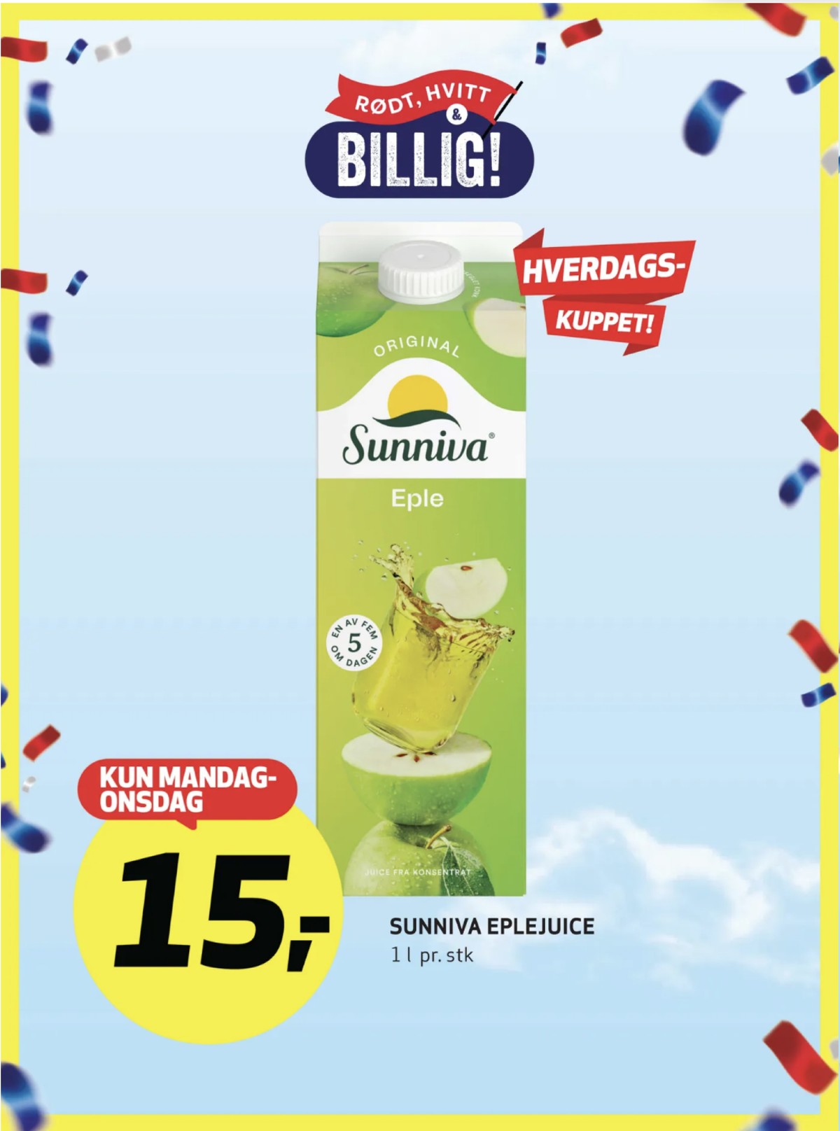 Se Bunnpris kundeavis for uge 19 på Tilbudsuken.no. Se gode tilbud på mange varer. Les kundeavisen her! Side 10