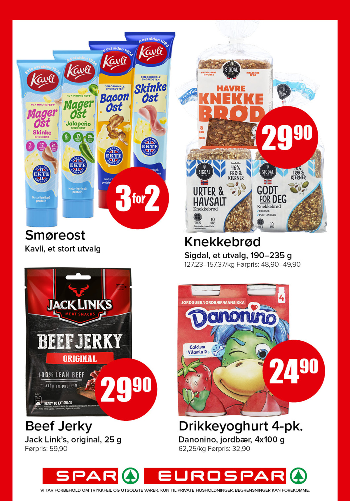 Se Spar - Eurospar kundeavis for uke 19 på Tilbudsuken.no. Se gode tilbud på mange varer, f.eks. skinkeost kavli eller baconost kavli. Les kundeavisen her! Side 11