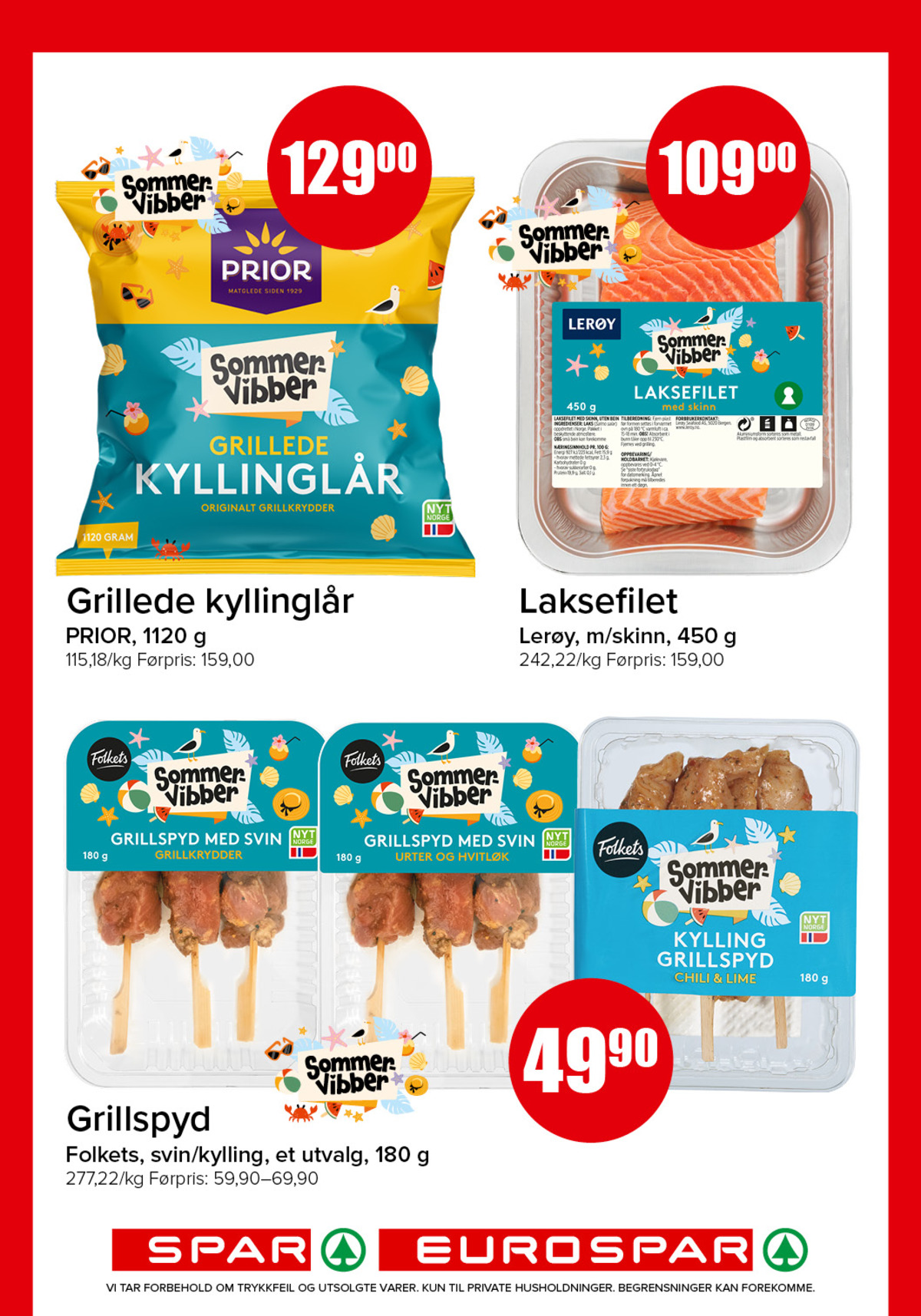 Se Spar - Eurospar kundeavis for uke 19 på Tilbudsuken.no. Se gode tilbud på mange varer, f.eks. kyllinglår prior eller laksefilet lerøy. Les kundeavisen her! Side 5