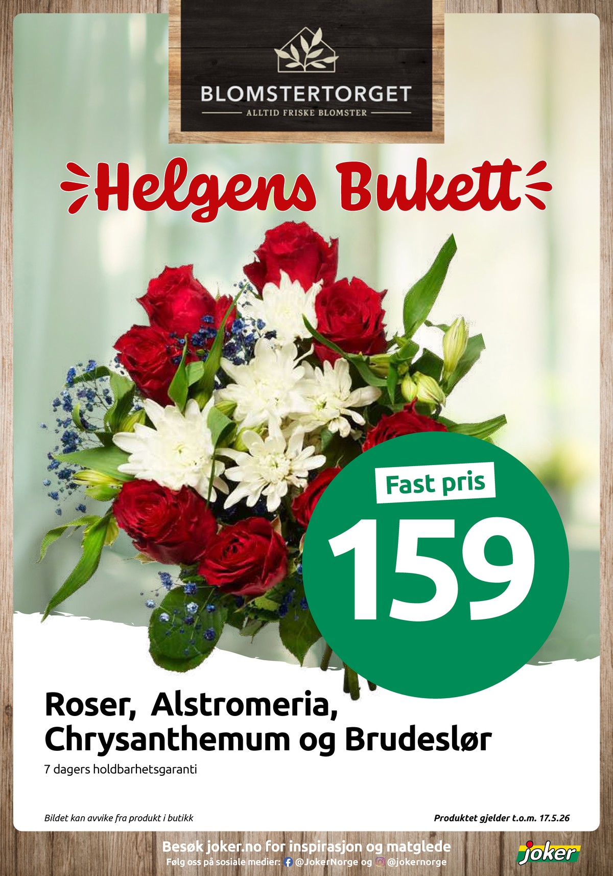 Se Joker kundeavis for uge 19 på Tilbudsuken.no. Se gode tilbud på mange varer. Les kundeavisen her! Side 12