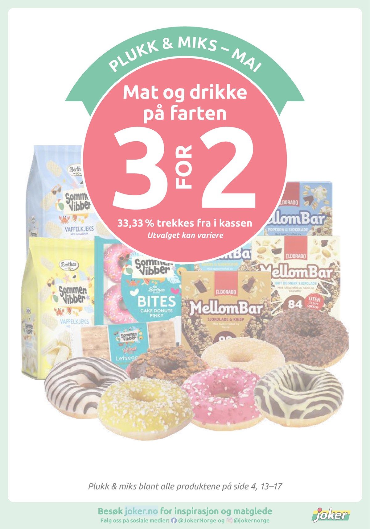 Se Joker kundeavis for uge 19 på Tilbudsuken.no. Se gode tilbud på mange varer. Les kundeavisen her! Side 17