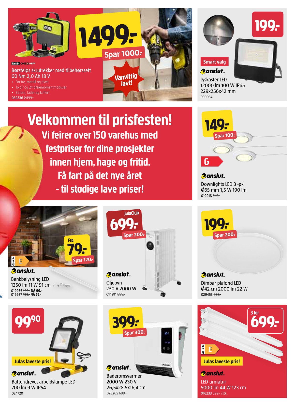 Se Jula kundeavis for uge 2 på Tilbudsuken.no. Se gode tilbud på mange varer. Les kundeavisen her! Side 4